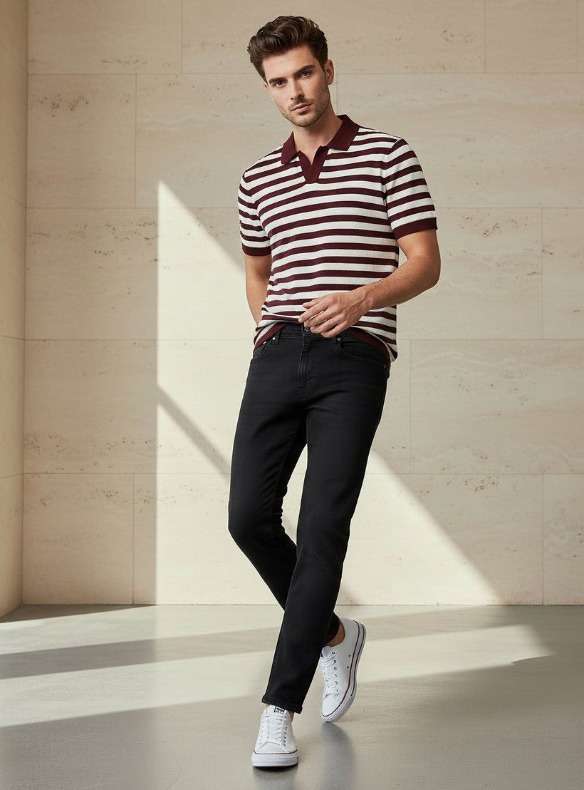 Men Regular Fit Mid-Rise Cropped Jeans-men-clothing-bottoms-jeans-image-5