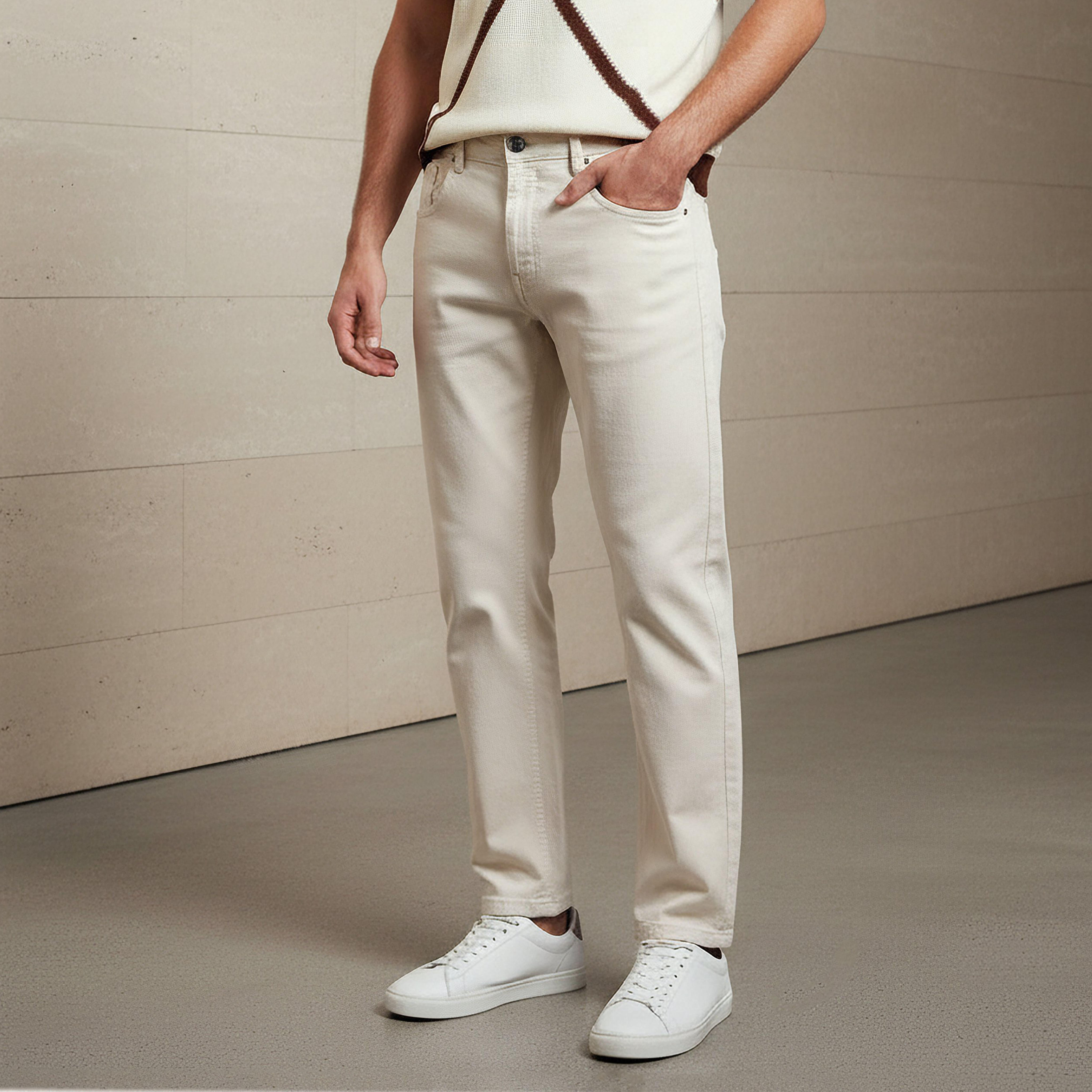 Men Regular Fit Mid-Rise Cropped Jeans-men-clothing-bottoms-jeans-image-1