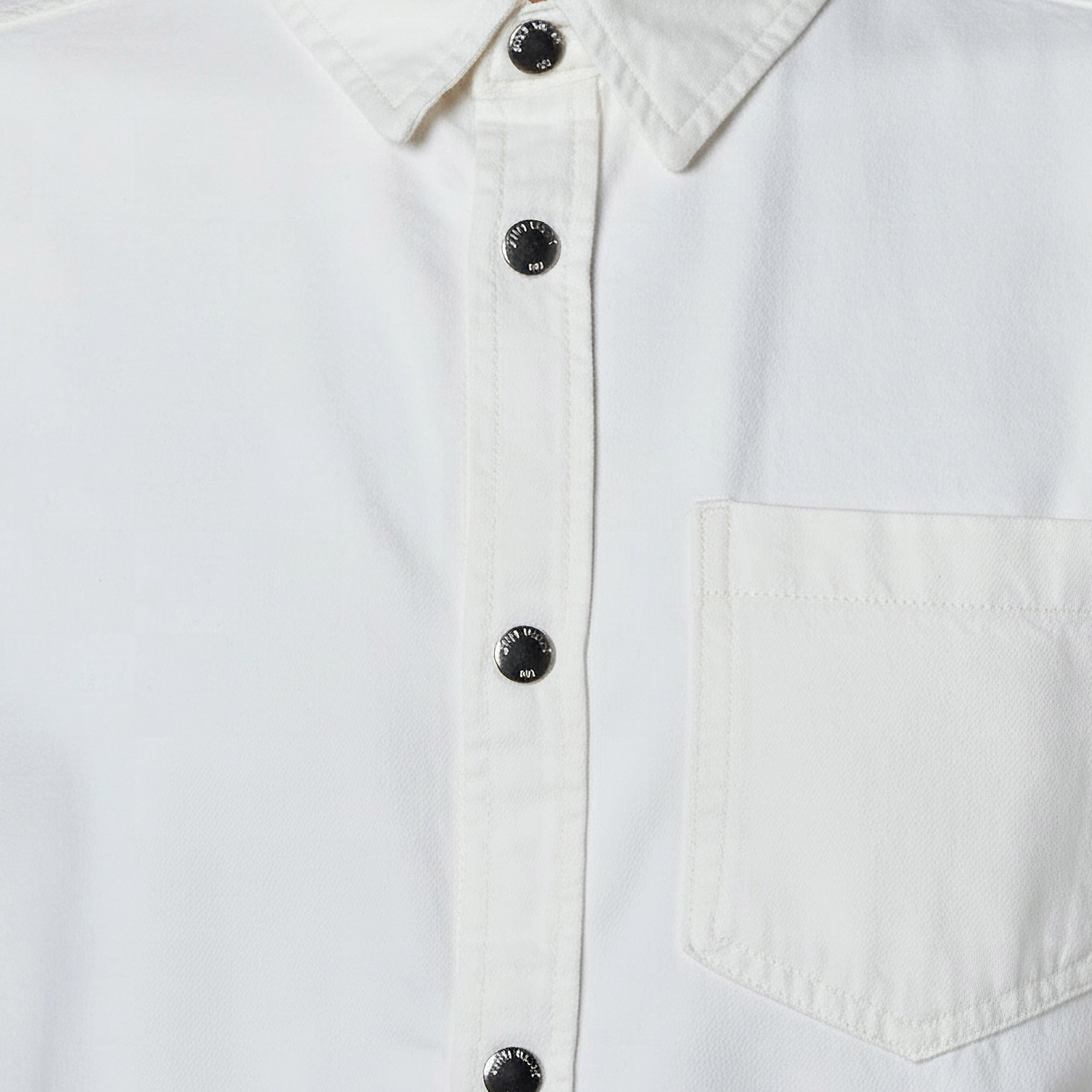Men Regular Fit Collared Short Sleeve Shirt-men-clothing-shirts-image-4