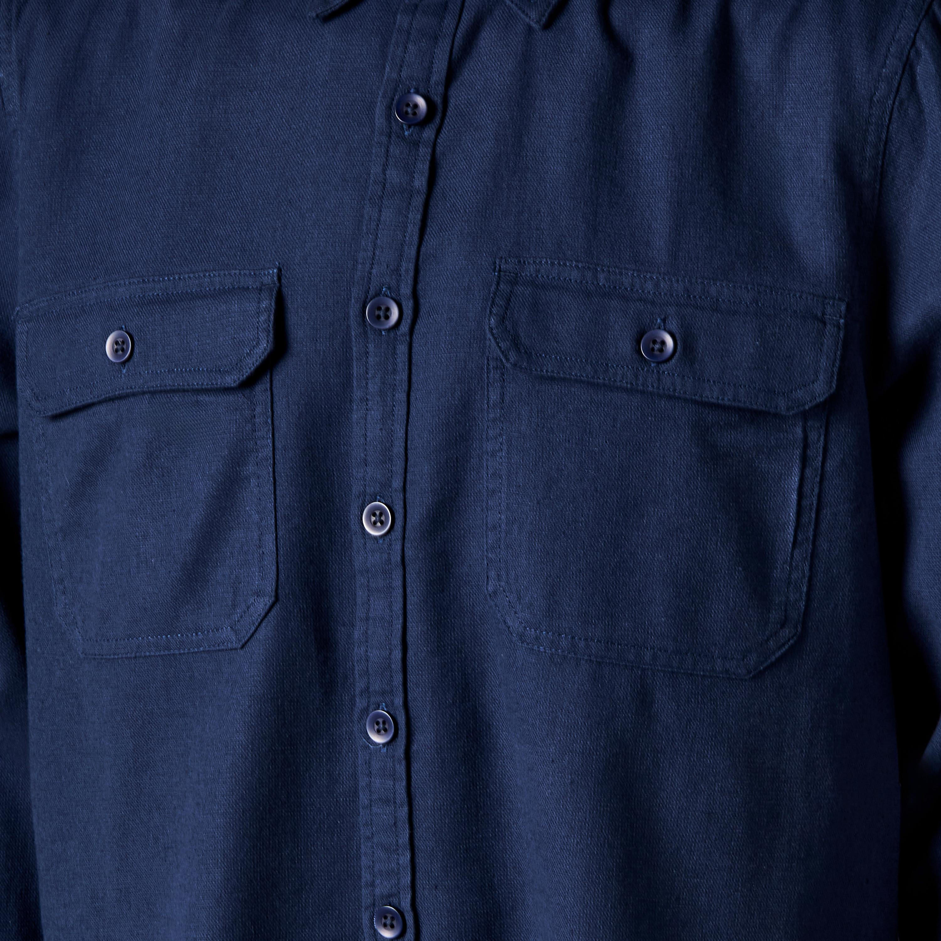 Men Regular Fit Collared Long Sleeve Shirt-men-clothing-shirts-image-2