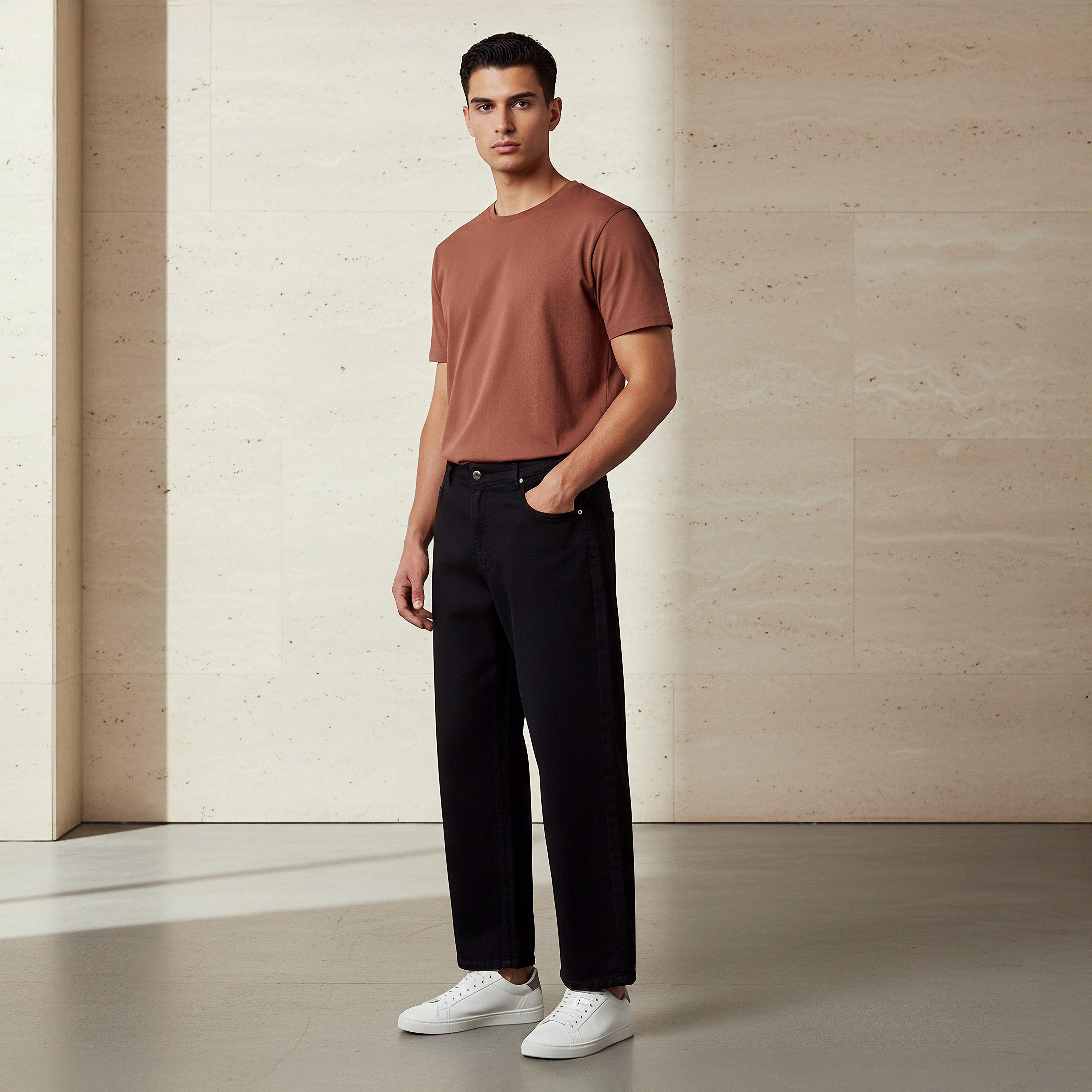 Men Baggy Fit Mid-Rise Jeans-men-clothing-bottoms-jeans-image-3