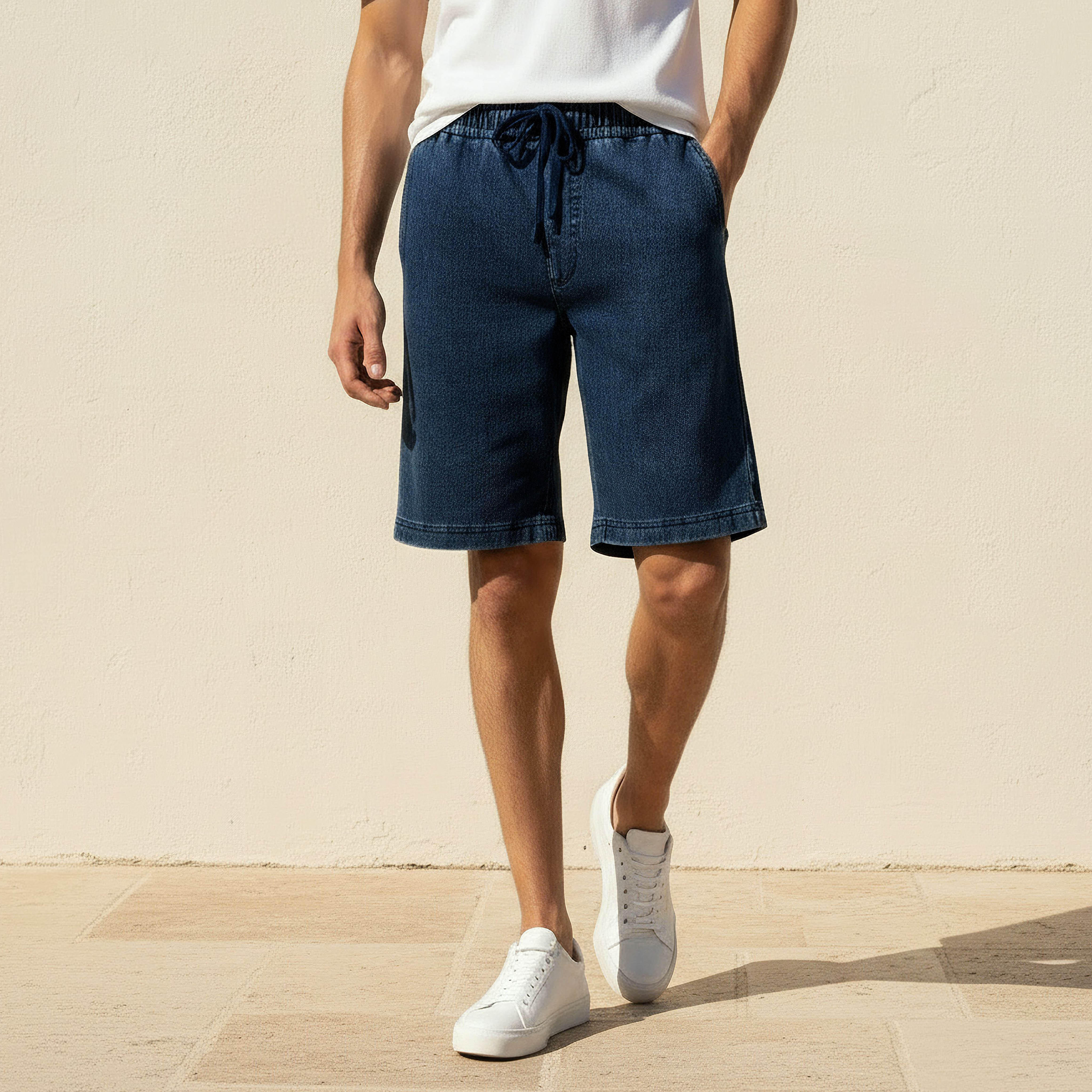 Men Regular Fit Shorts Cotton-men-clothing-bottoms-shorts-image-1