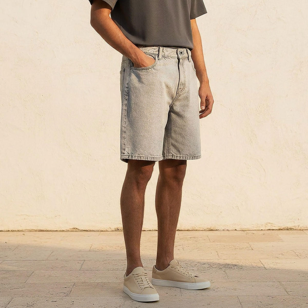 Splash Denim Shorts-men-clothing-bottoms-shorts-image-1