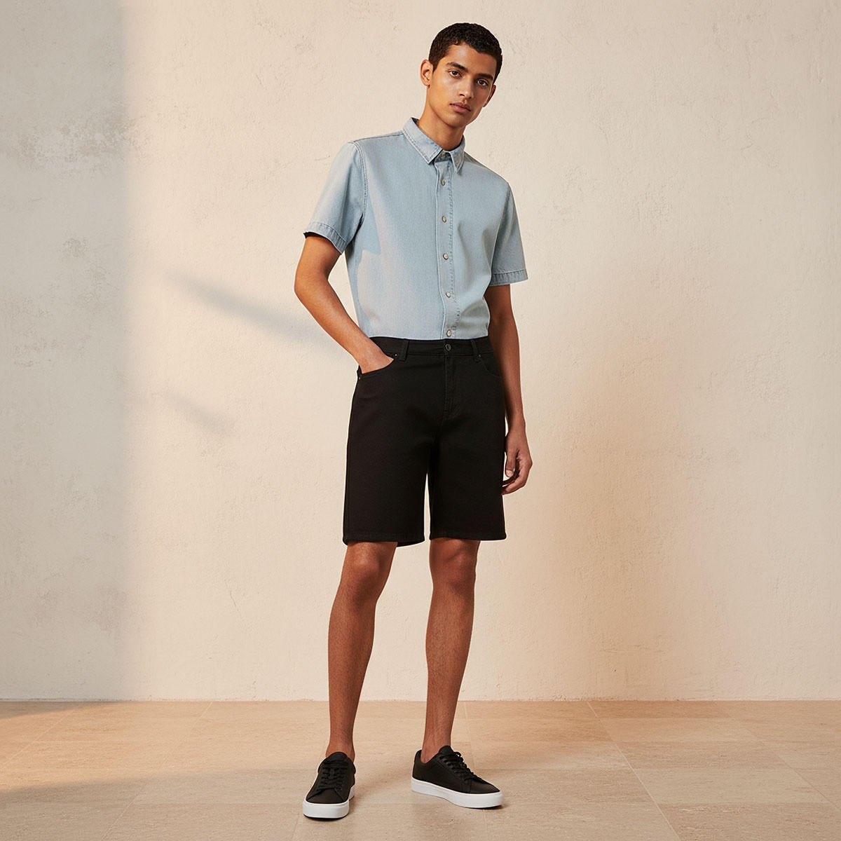 Splash Denim Shorts-men-clothing-bottoms-shorts-image-3