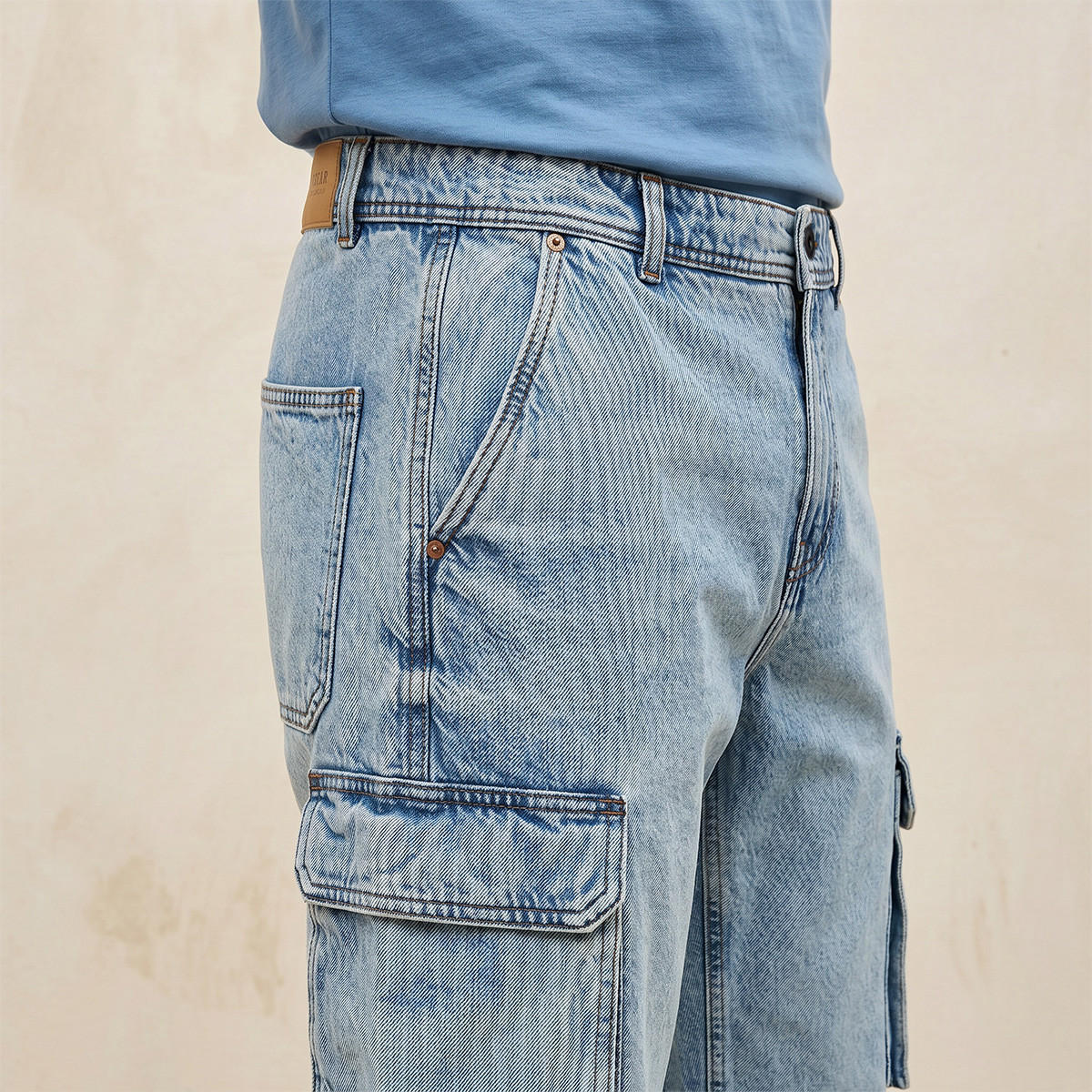 Splash Denim Cotton Cargo Jeans-men-clothing-jeans-image-6