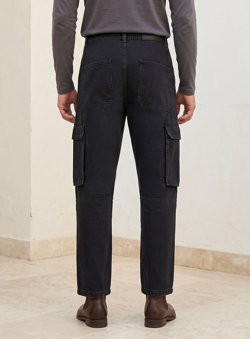 Splash Denim Cotton Cargo Jeans-men-clothing-jeans-image-4