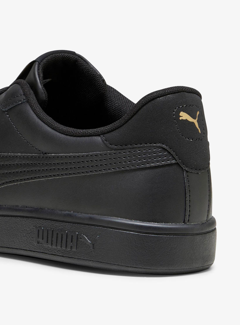 Puma Men's Logo Print Trainers with Panel Detail and Lace-Up Closure-sports-men-shoes-image-2
