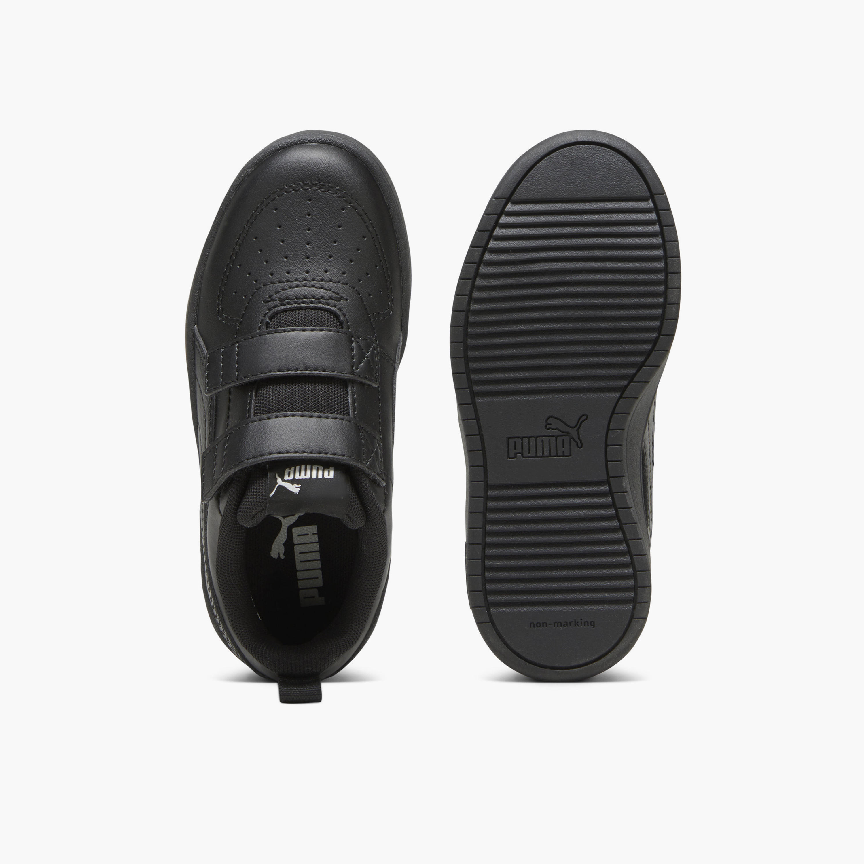 Puma Kids Rickie V Hook & Loop School Shoes-girls-shoes-sneakers-image-4