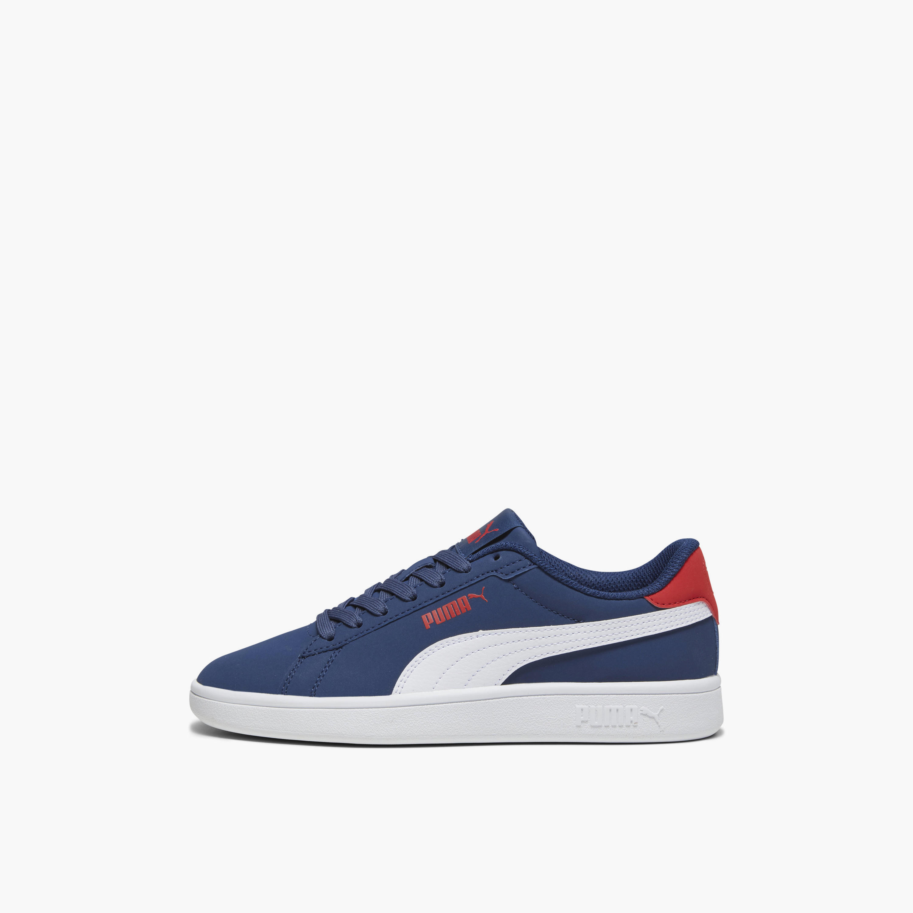 Puma Boys Smash 3.0 Buck Lace-Up Ankle Sneakers-boys-shoes-sneakers-image-3