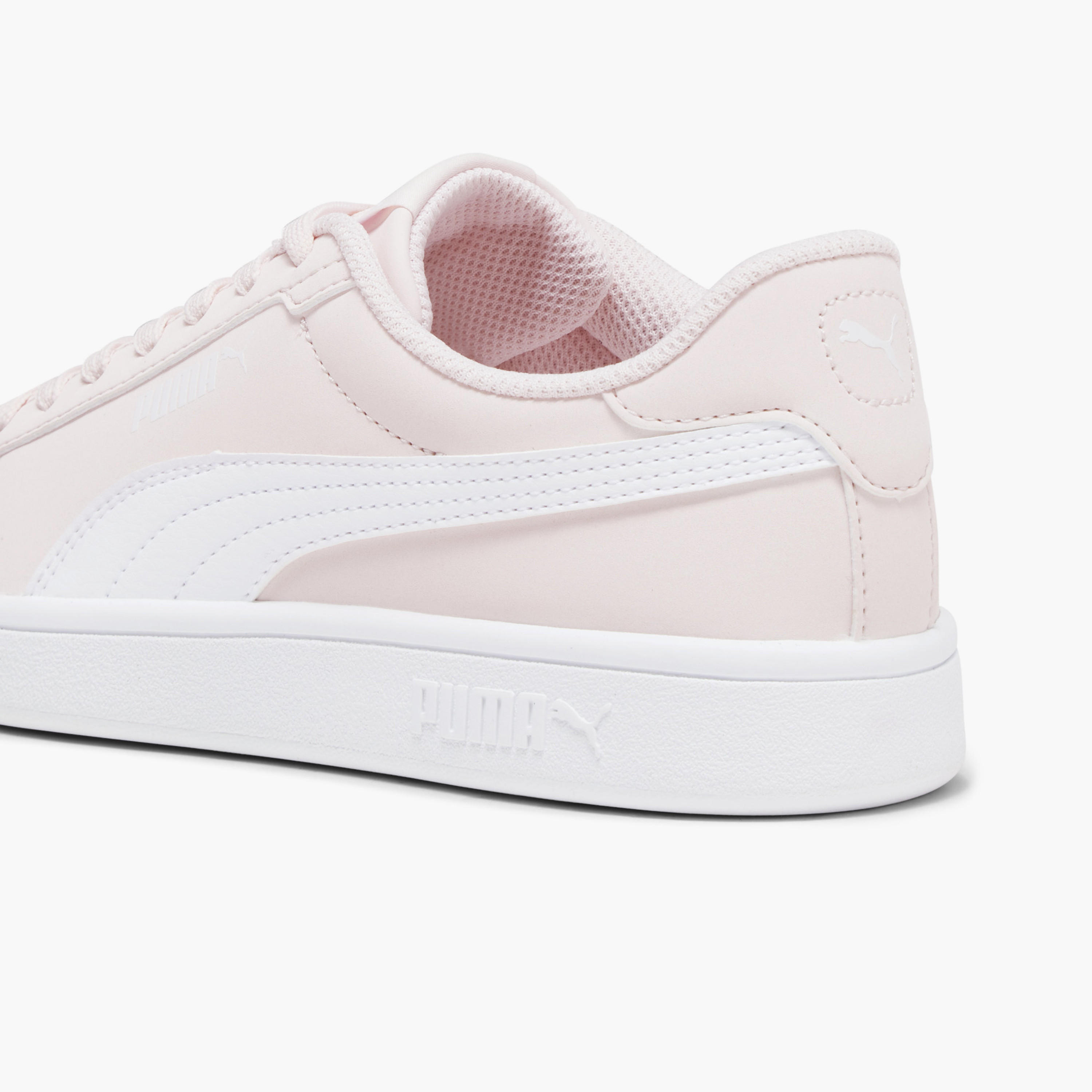 Puma Girls Smash 3.0 Buck Lace-Up Ankle Sneakers-girls-shoes-sneakers-image-6