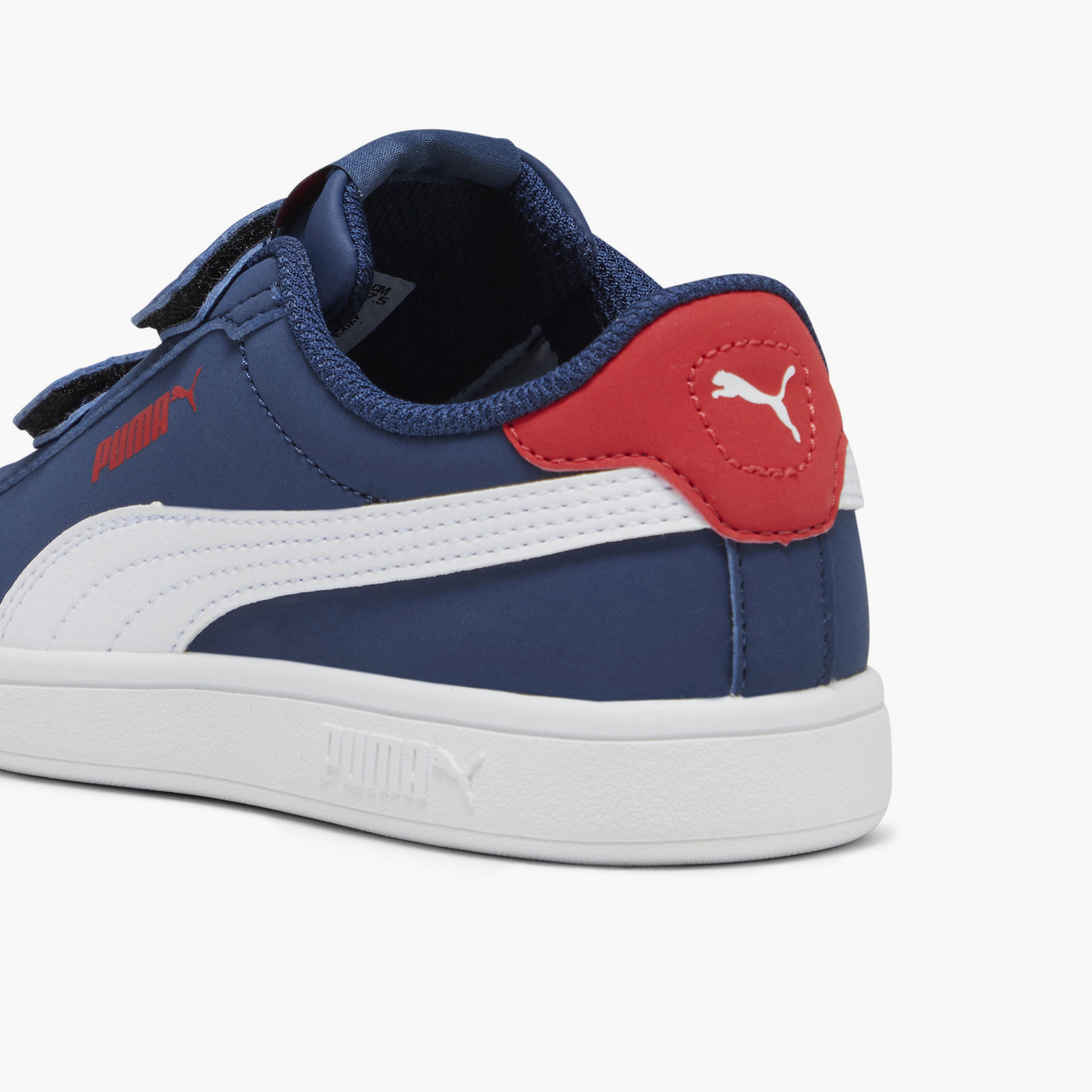Puma Boys Smash 3.0 Buck V Hook & Loop Ankle Sneakers-boys-shoes-sneakers-image-6