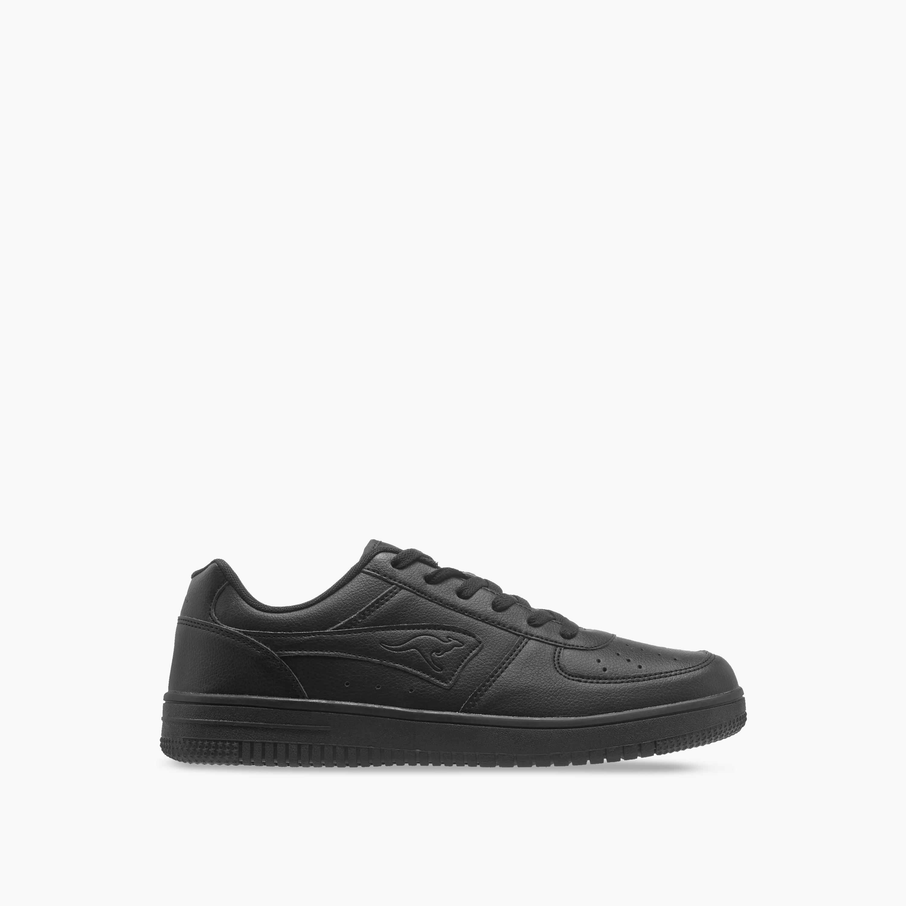 KangaROOS Unisex Logo Detail Sneakers with Lace-Up Closure-women-shoes-sneakers-image-3