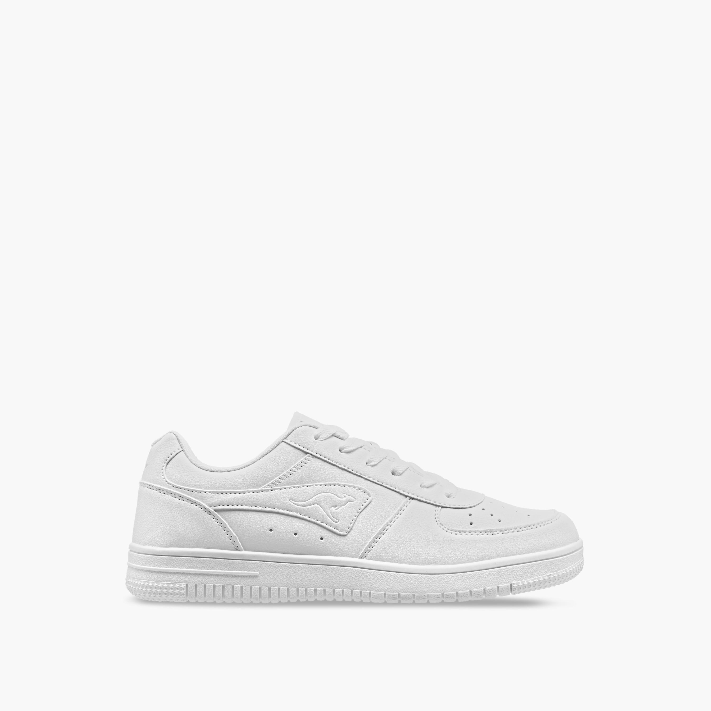 KangaROOS Unisex Logo Detail Sneakers with Lace-Up Closure-women-shoes-sneakers-image-3