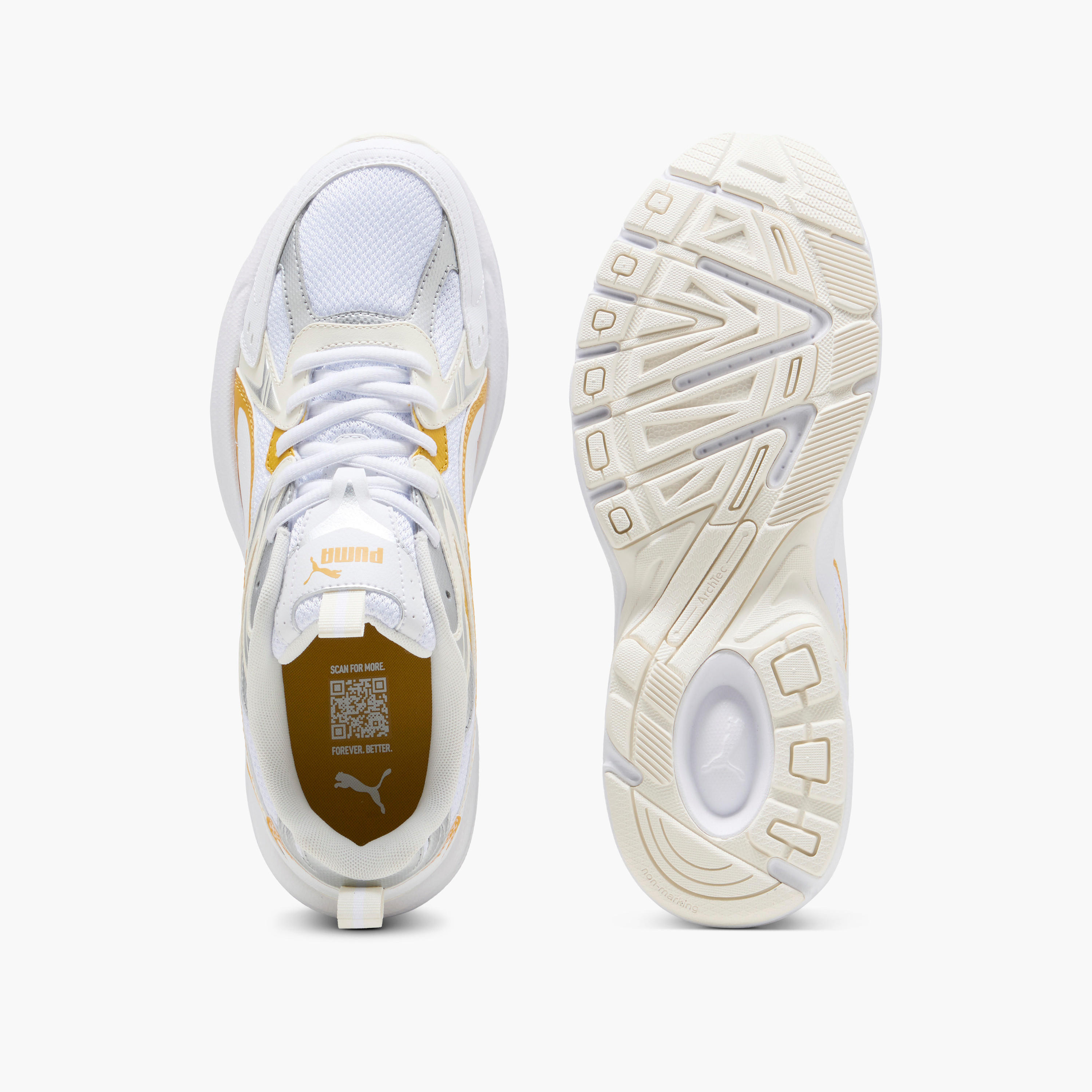 Puma Women's Milenio Tech Lace-Up Sports Shoes - 39232212-women-shoes-sneakers-image-4