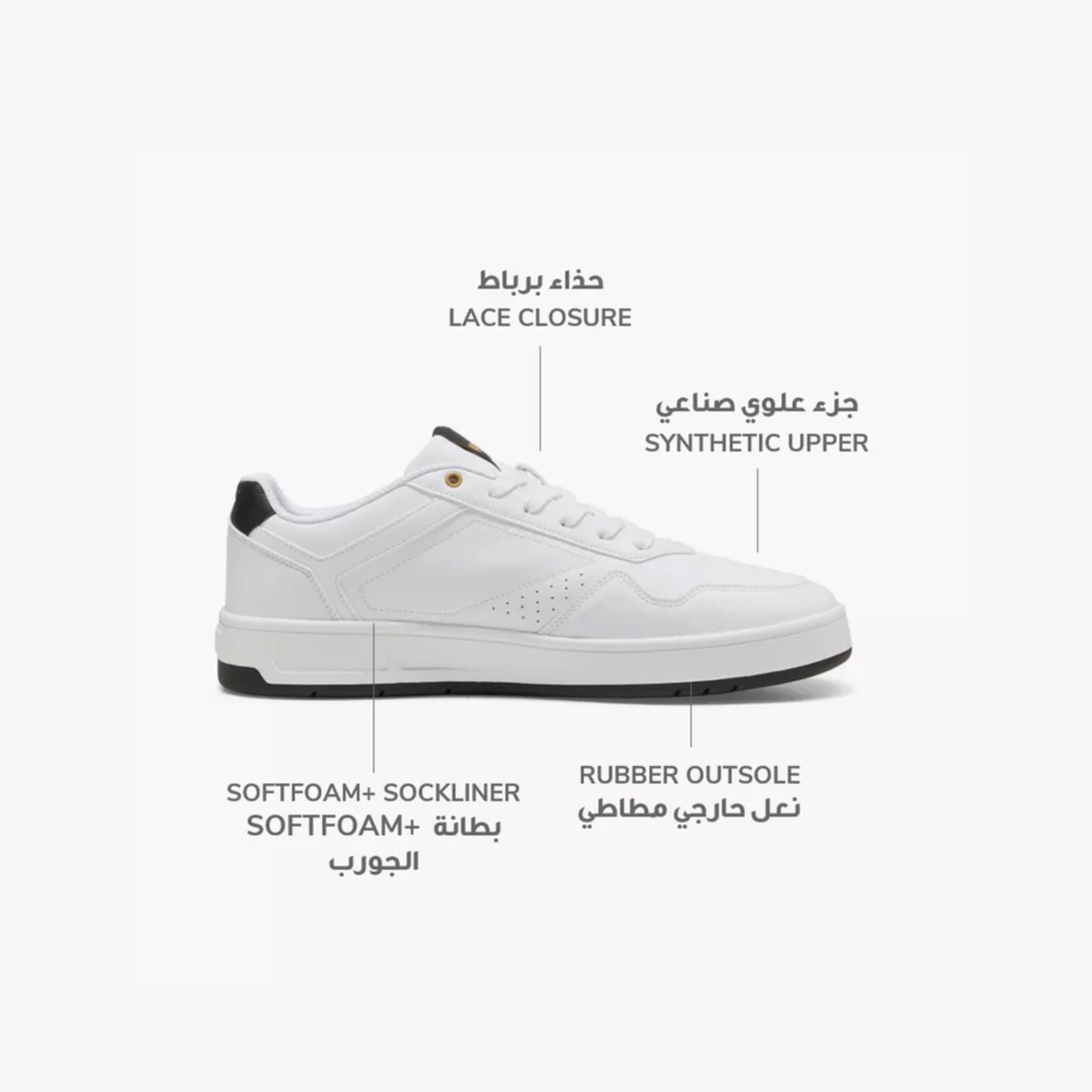 Puma Men's Court Classic Lace-Up Sneakers - 39501807-D-men-shoes-sneakers-image-2
