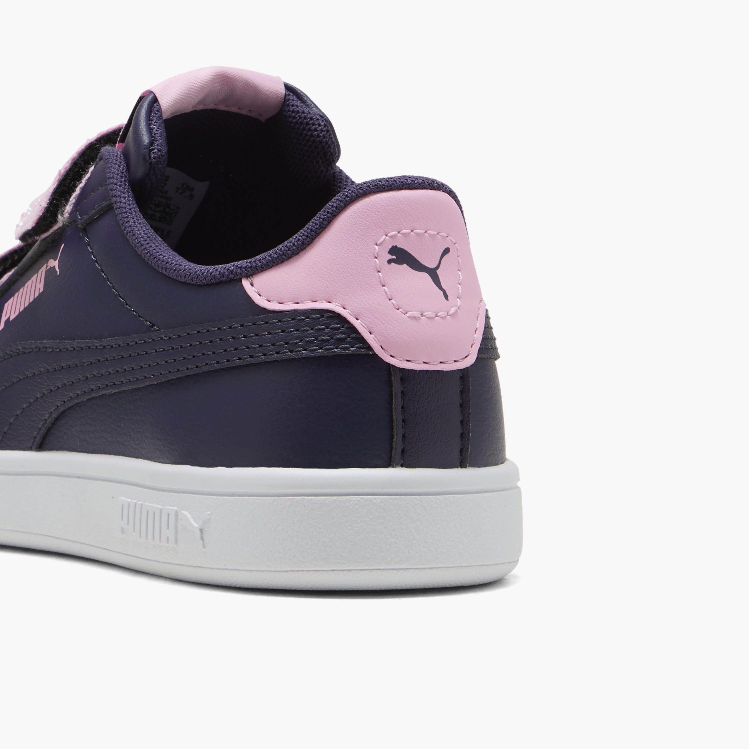 Puma Girls Smash 3.0 L Glitter V Hook & Loop Sports Shoes-girls-shoes-sports-image-6