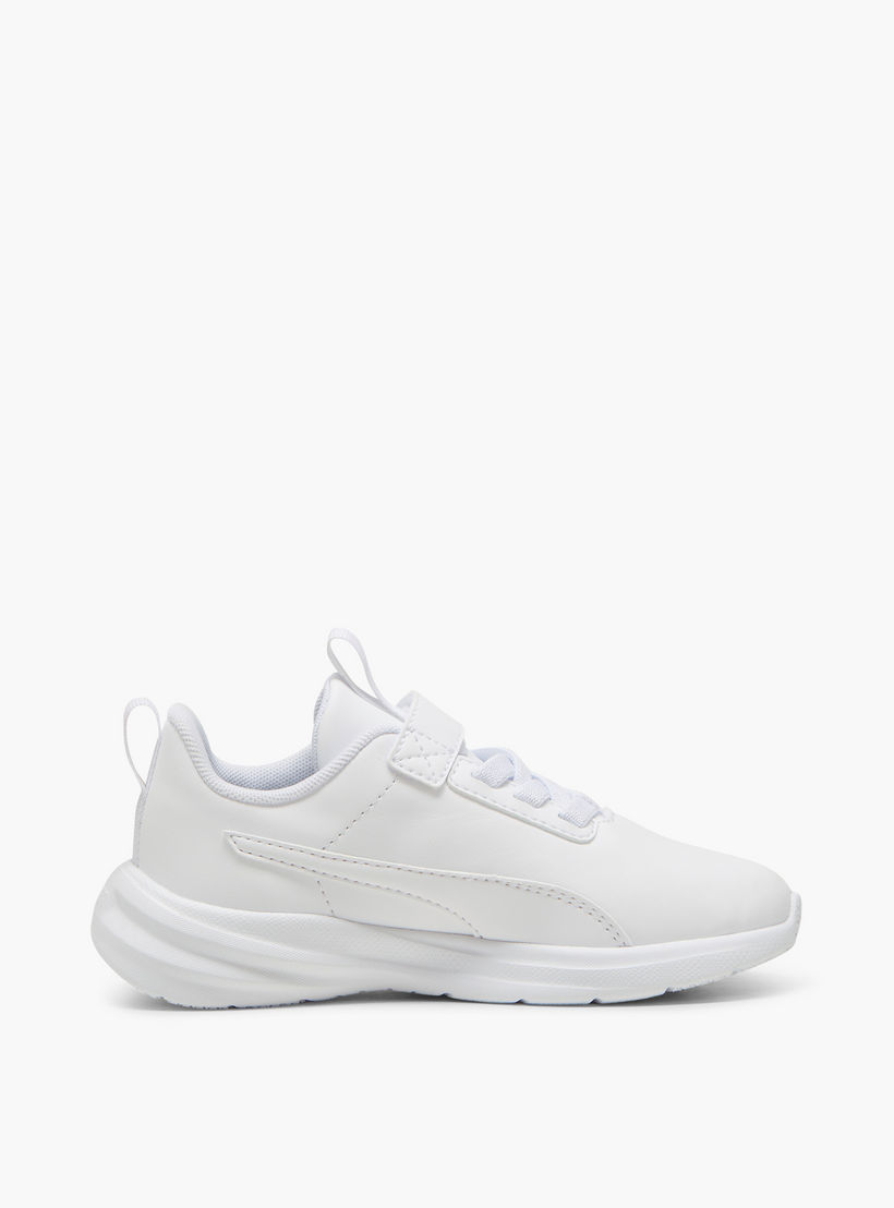 Puma Kids' Rickie Runner SL AC PS School Shoes with Hook and Loop Closure - 39699102-D-girls-shoes-schoolshoes-image-3