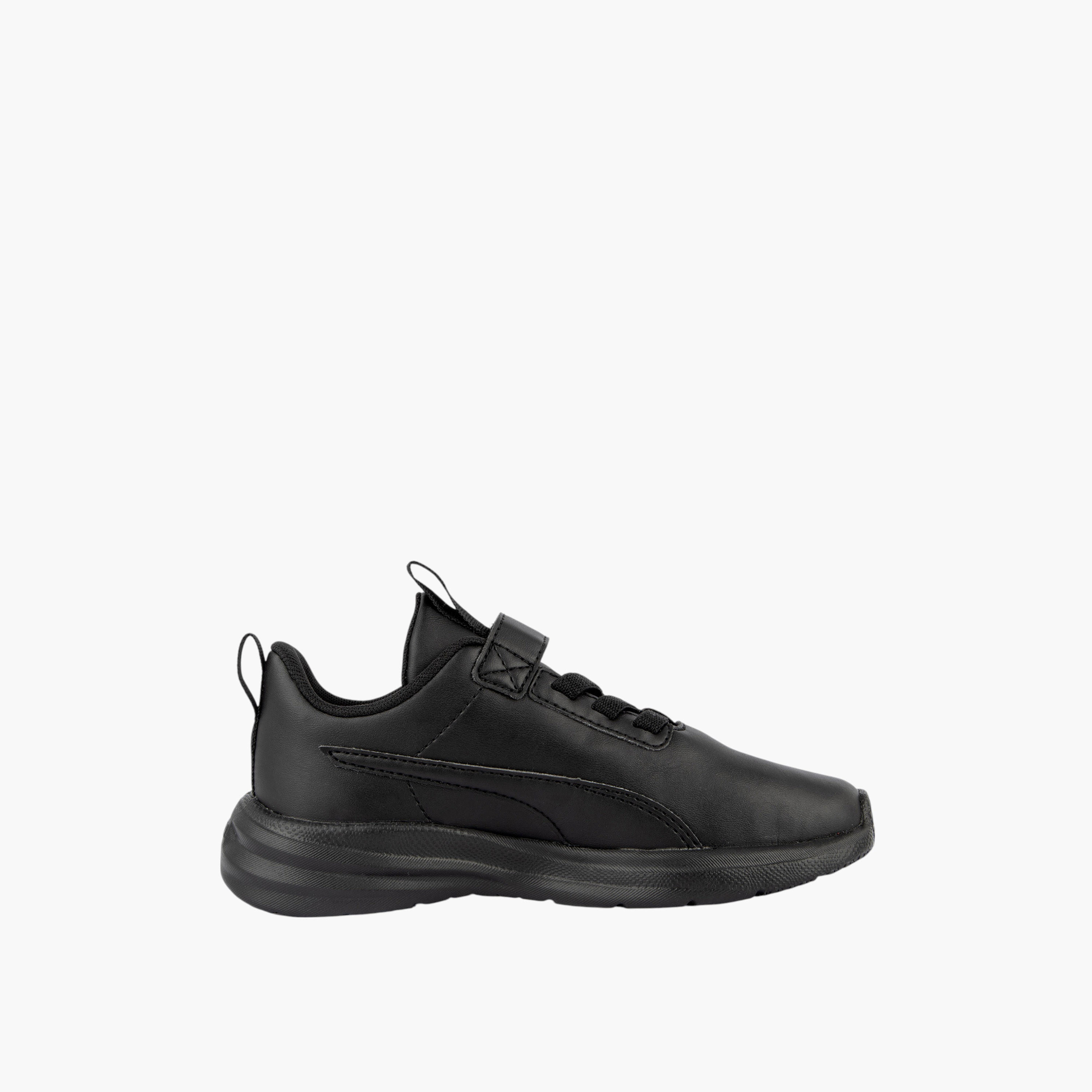 PUMA Kids' Rickie Runner AC PS School Shoes with Hook and Loop Closure - 39699106-girls-shoes-schoolshoes-image-1