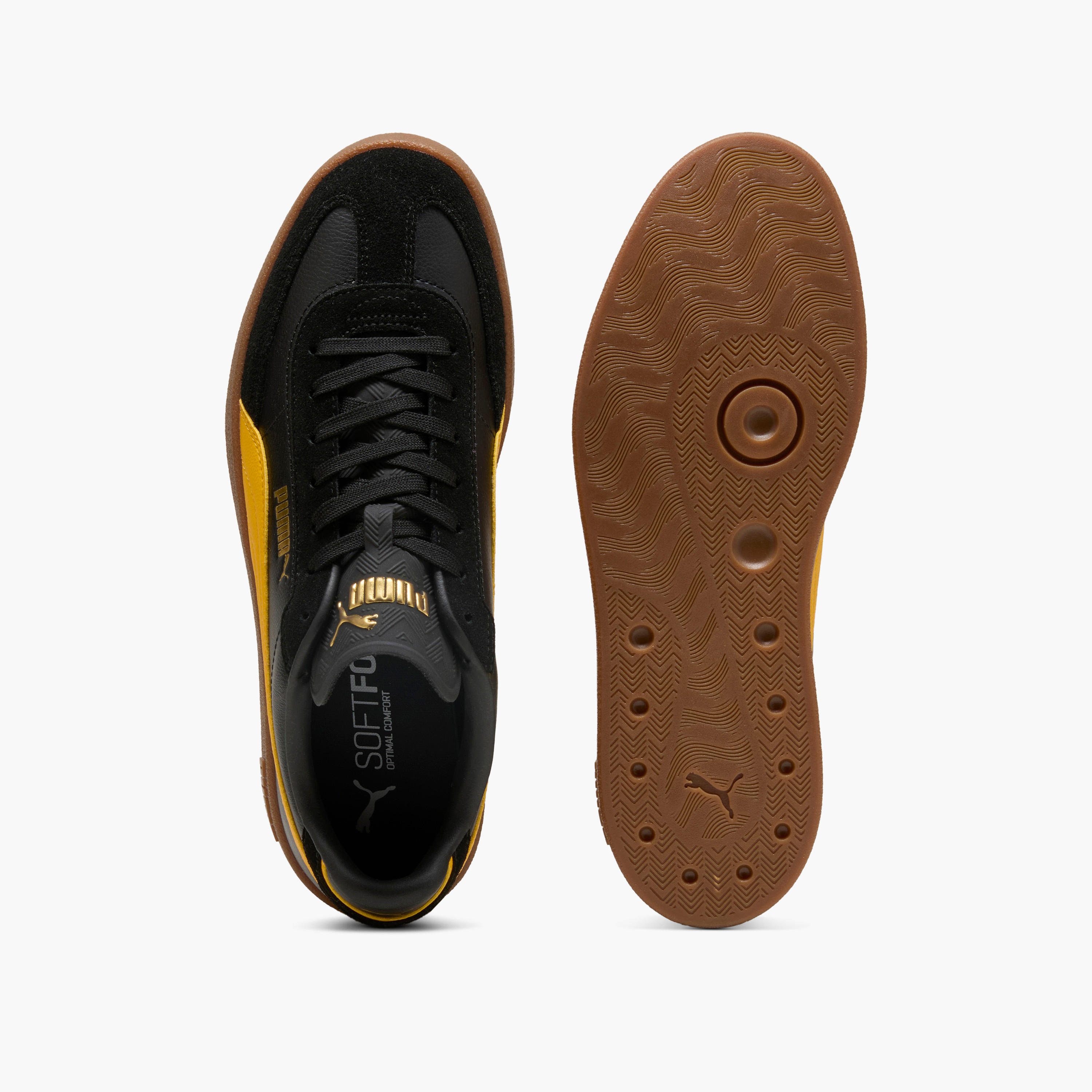 Puma Men's Club II Era Lace-Up Sneakers - 39744721-sports-men-shoes-image-4
