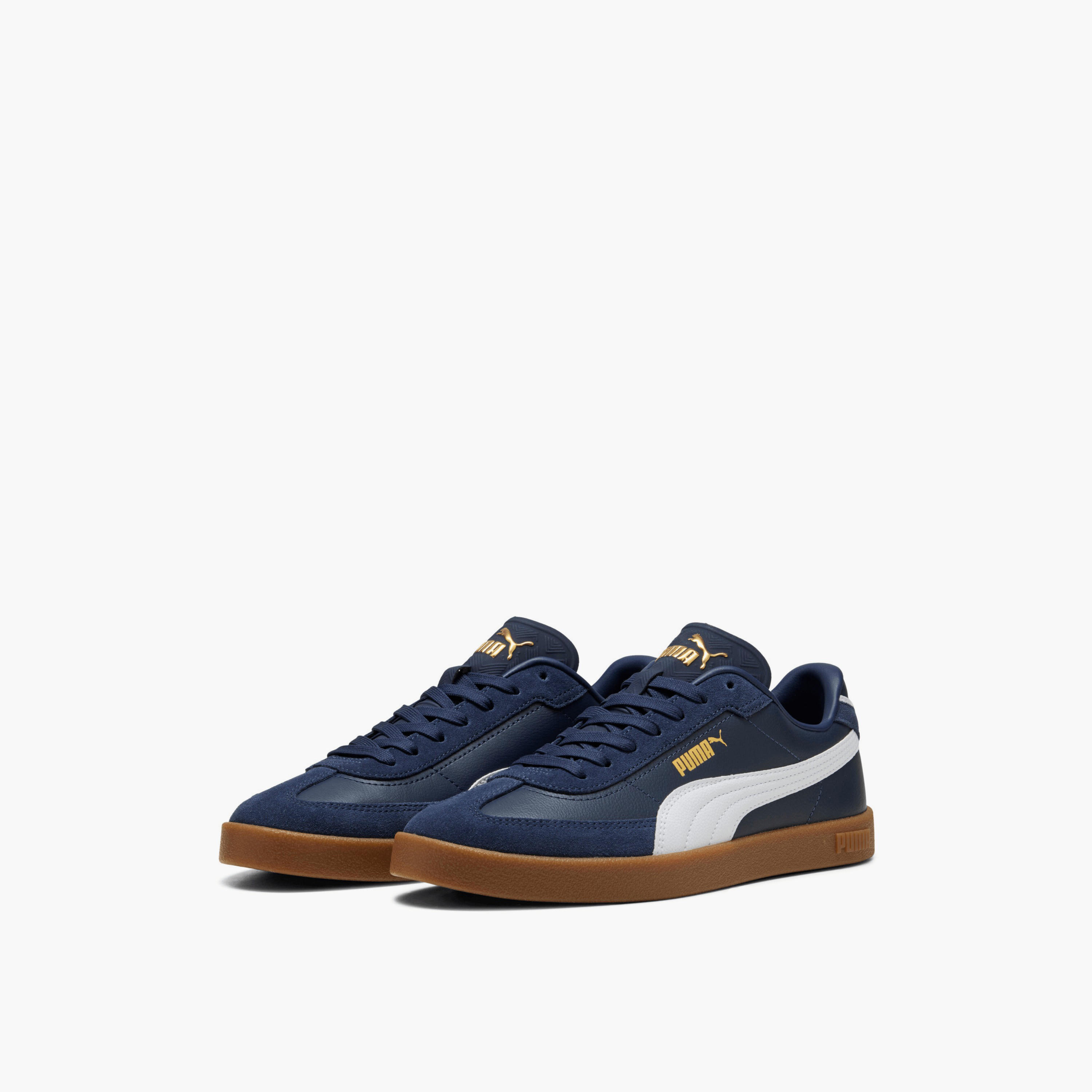 Puma Men Club II Era Lace-Up Leather Ankle Sneakers-men-shoes-sneakers-image-1
