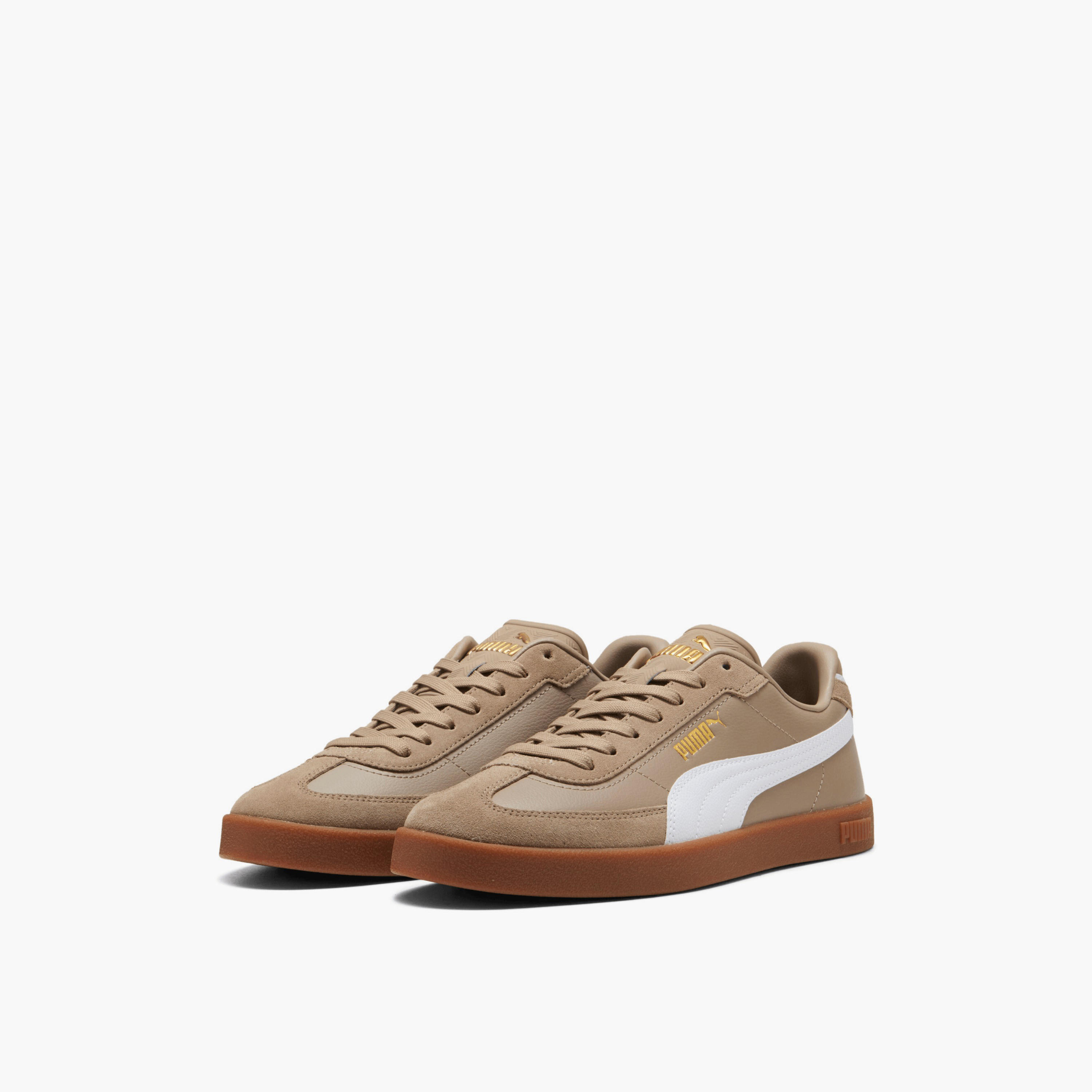 Puma Men Club II Era Lace-Up Leather Sneakers-men-shoes-sneakers-image-1