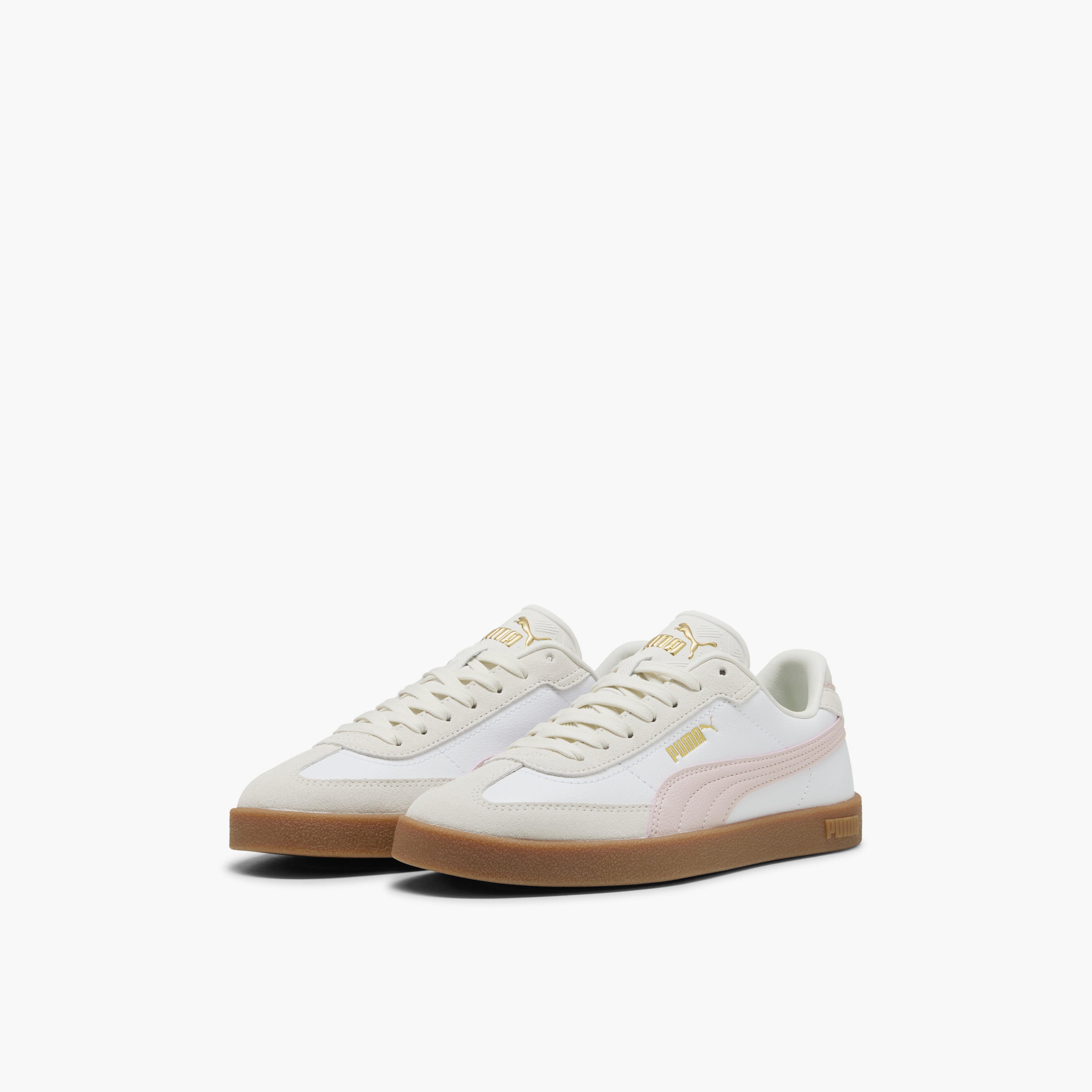 Puma Women Club II Era Lace-Up Leather Sneakers-women-shoes-sneakers-image-1