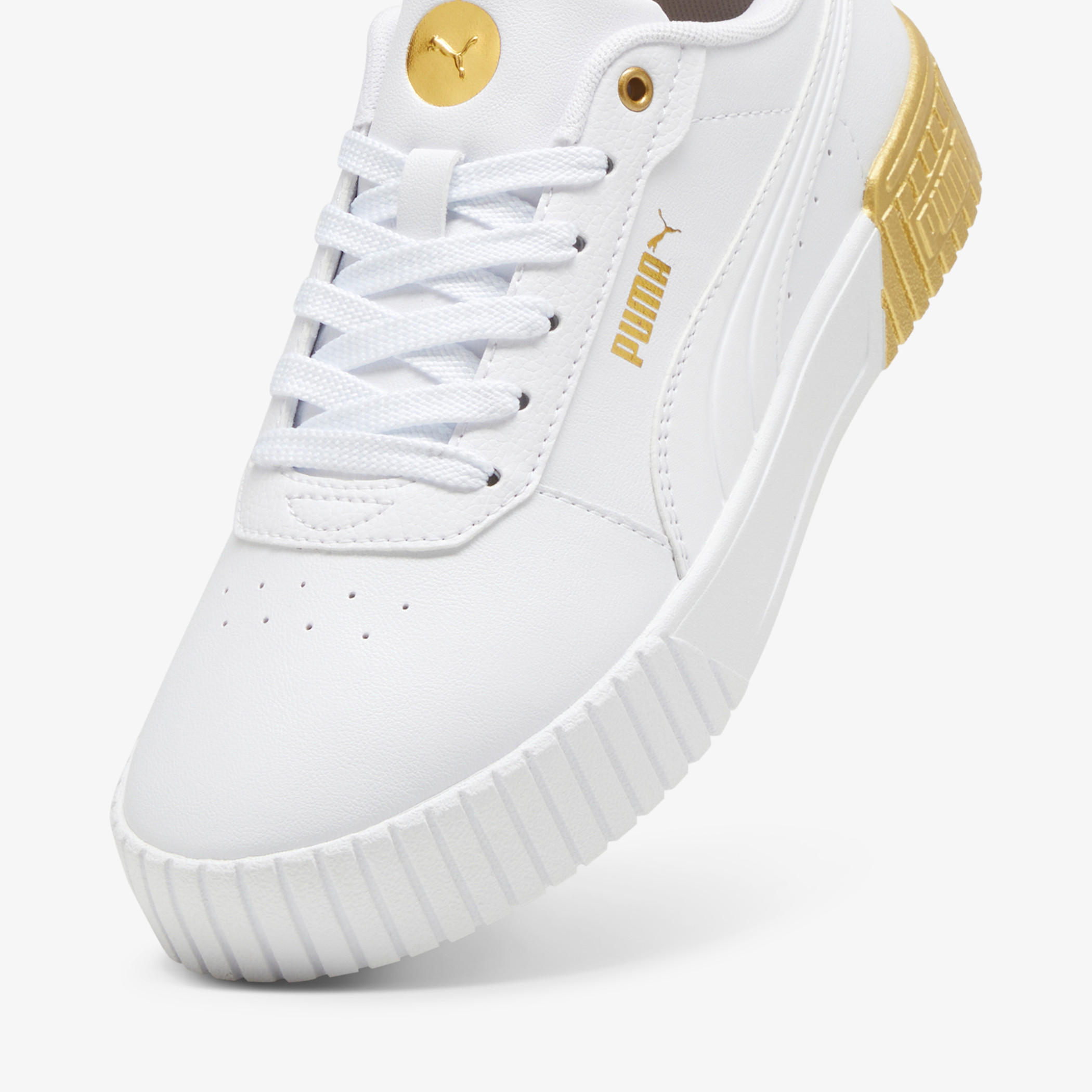 PUMA Women's Logo Detail Sneakers with Lace-Up Closure - Carina 2.0 Metallic Dream-women-shoes-sneakers-image-6