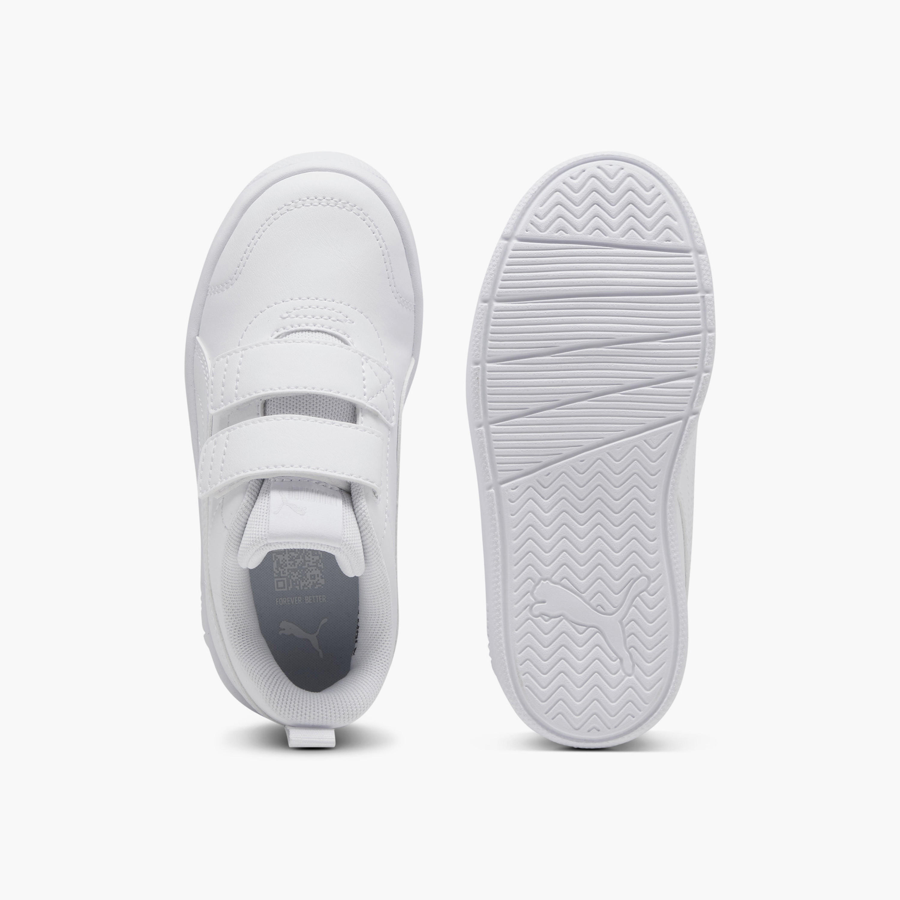 Puma Kids Courtflex v3 V Hook & Loop Sneakers-girls-shoes-sneakers-image-4