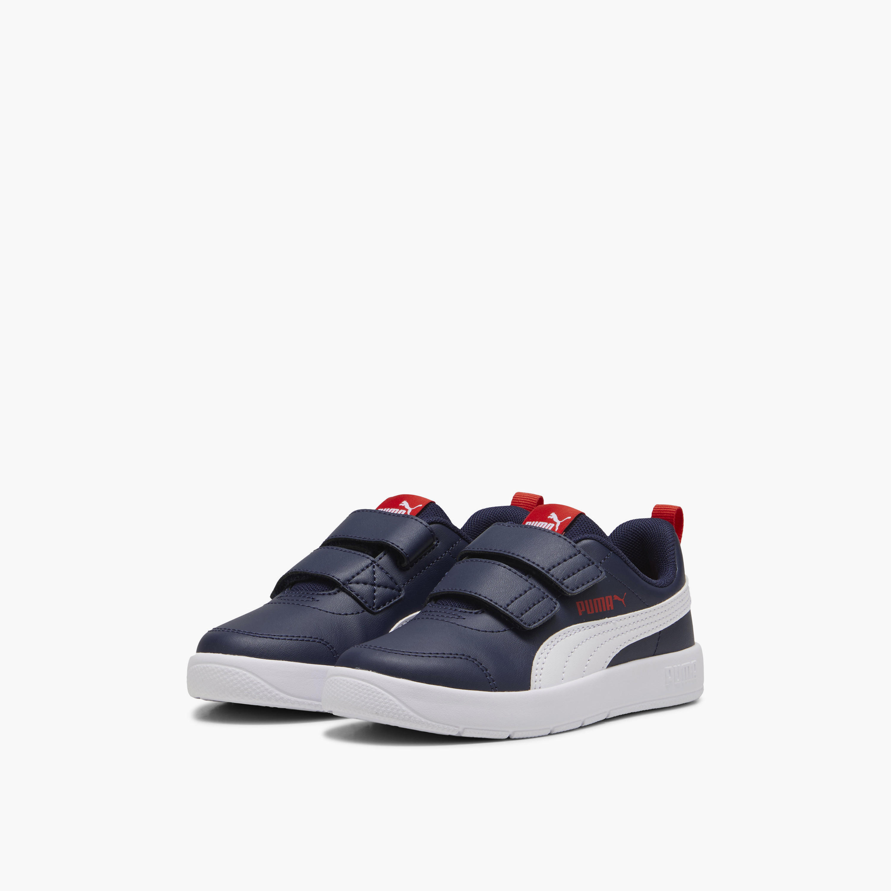 Puma Boys Courtflex v3 V Hook & Loop Sneakers-boys-shoes-sneakers-image-1