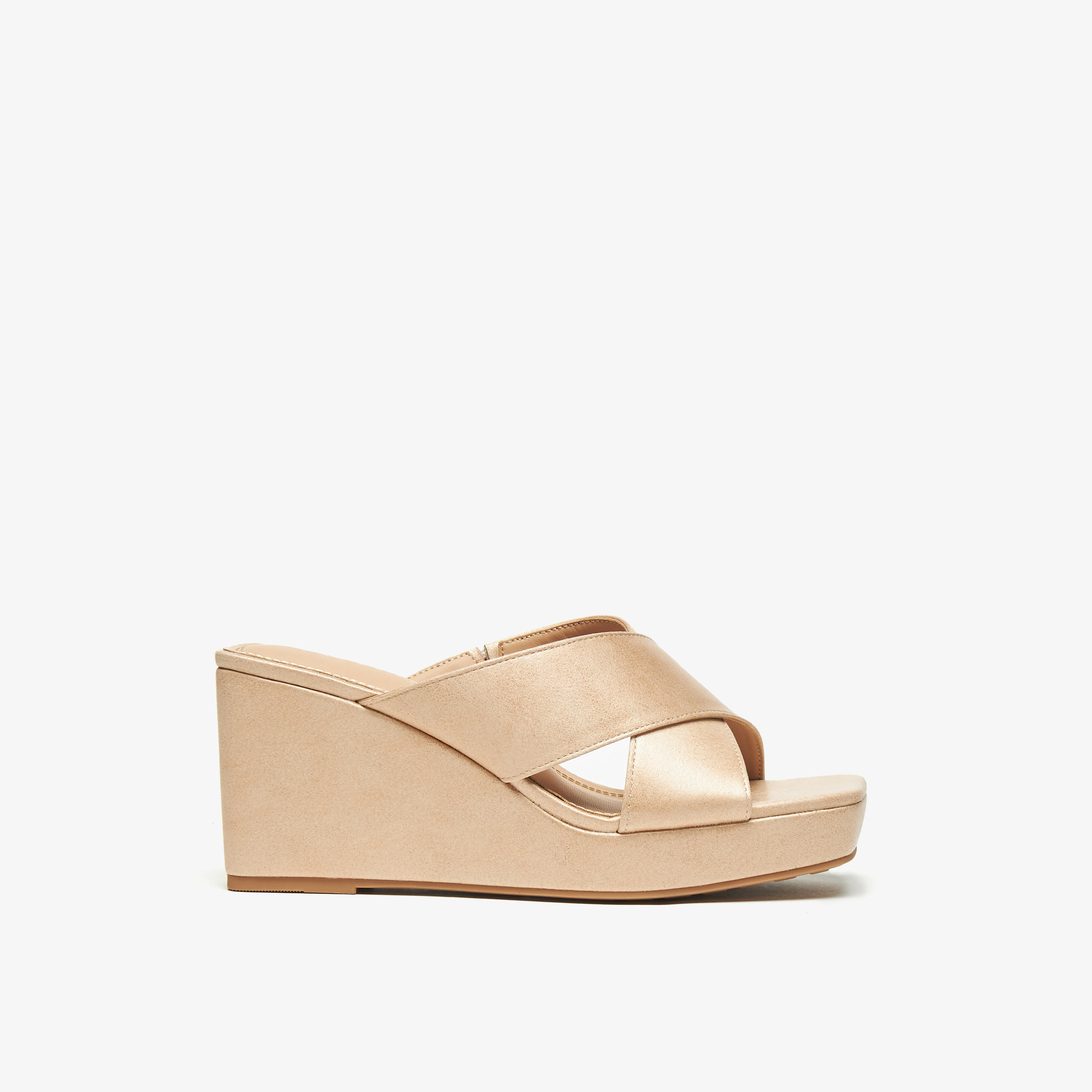Celeste Women's Cross Strap Slip-On Sandals with Wedge Heels-women-shoes-sandals-heeled-image-8
