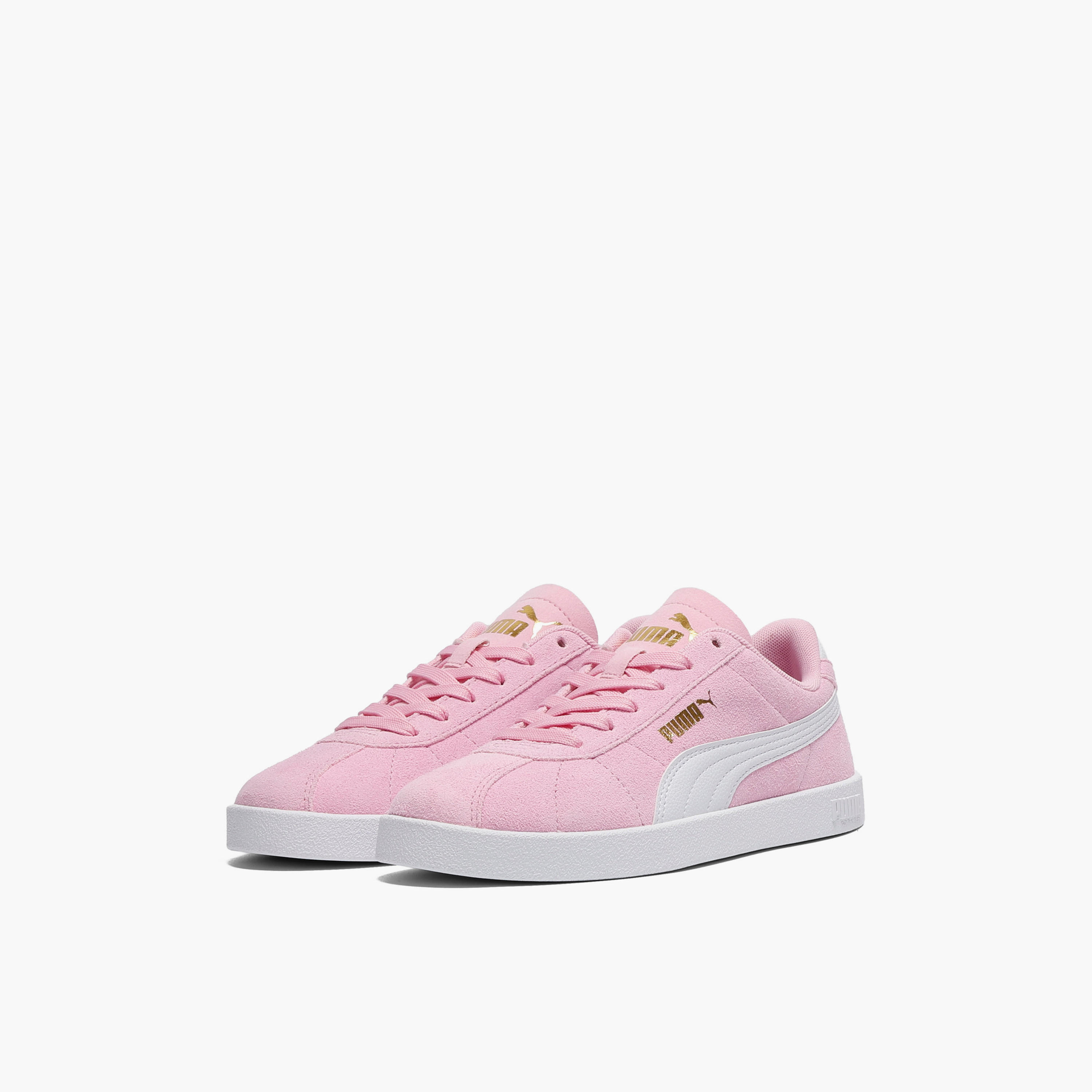 Puma Girls Club II Lace-Up Sneakers-girls-shoes-sneakers-image-1