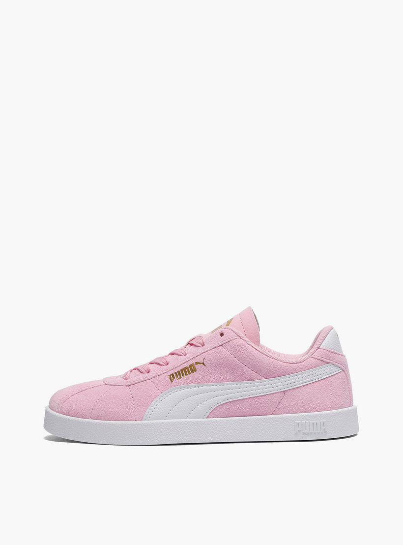 Puma Girls Club II Lace-Up Sneakers-girls-shoes-sneakers-image-3