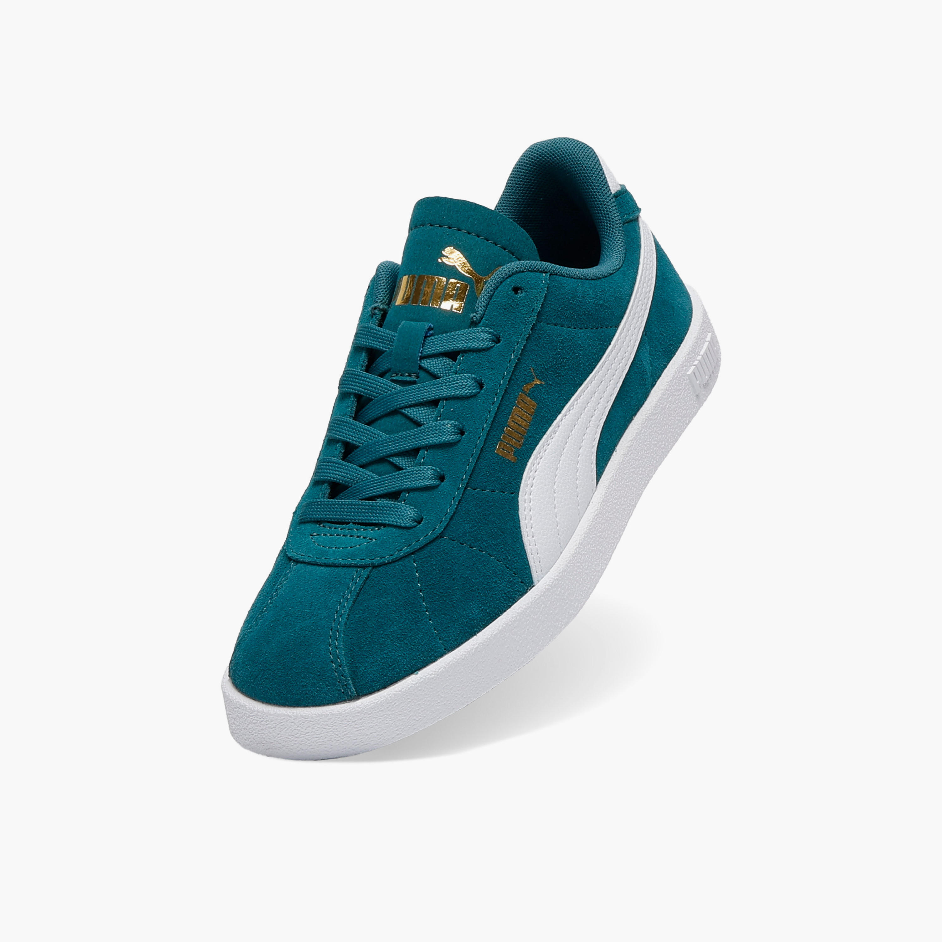 Puma Girls Club II Lace-Up Ankle Sneakers-girls-shoes-sneakers-image-5