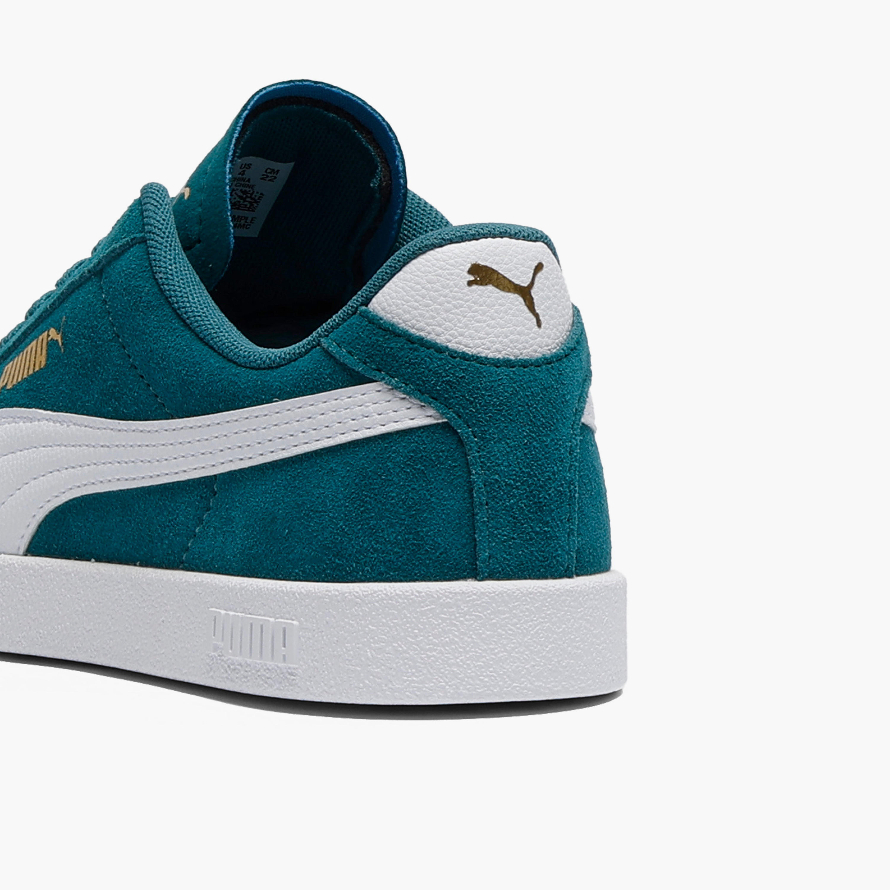 Puma Girls Club II Lace-Up Ankle Sneakers-girls-shoes-sneakers-image-6