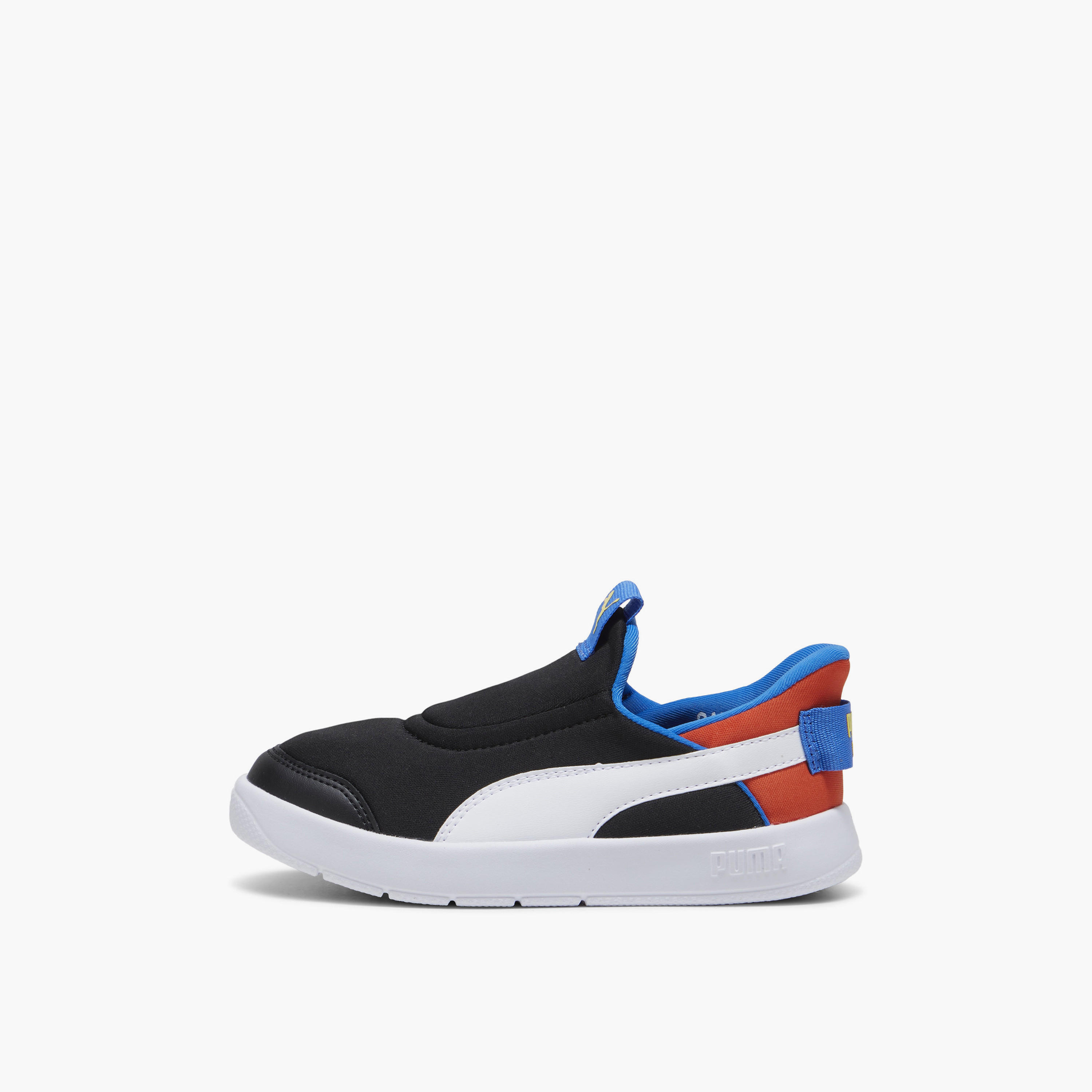 Puma Boys Courtflex v3 SlipTech Slip-On Ankle Sneakers-boys-shoes-sneakers-image-3