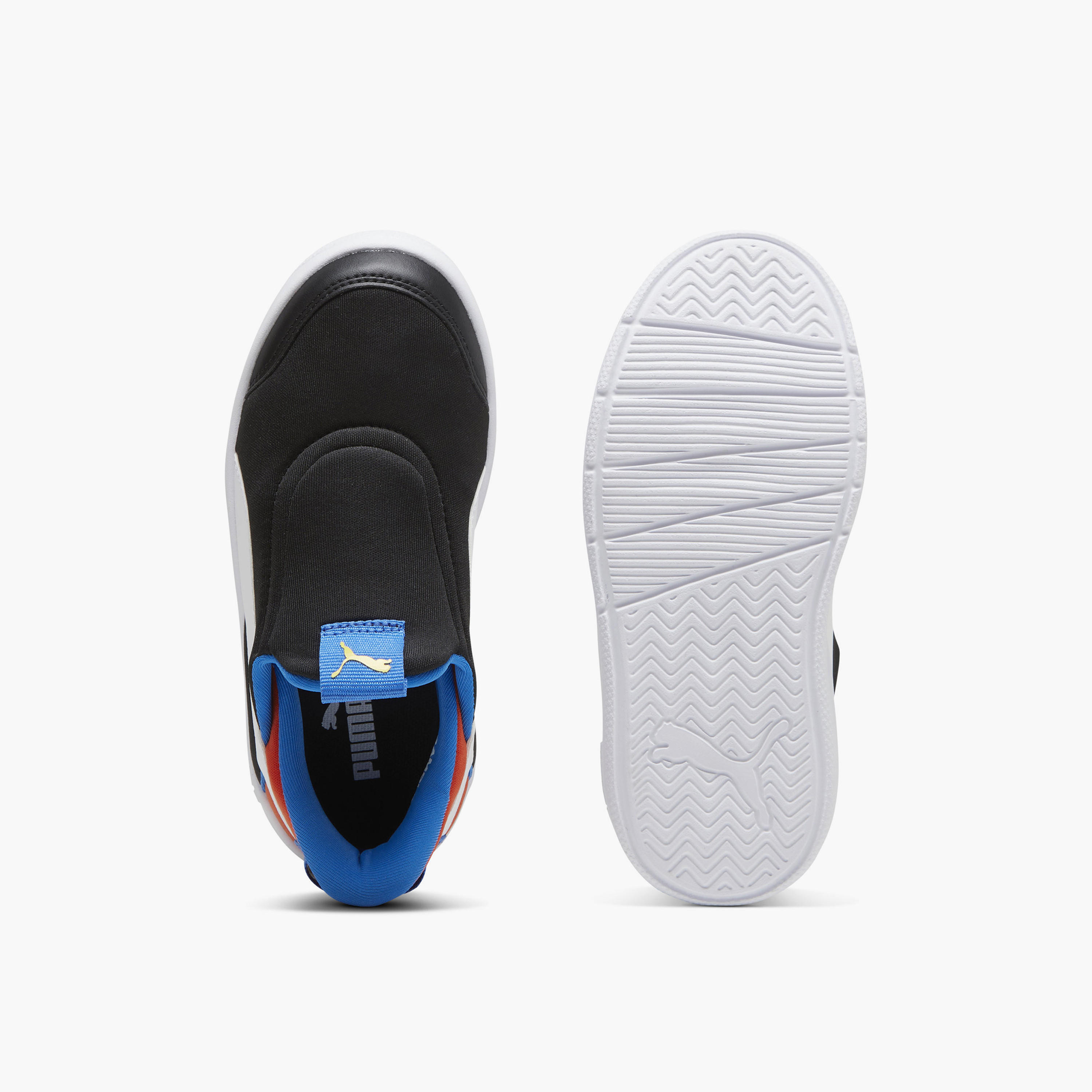 Puma Boys Courtflex v3 SlipTech Slip-On Ankle Sneakers-boys-shoes-sneakers-image-4