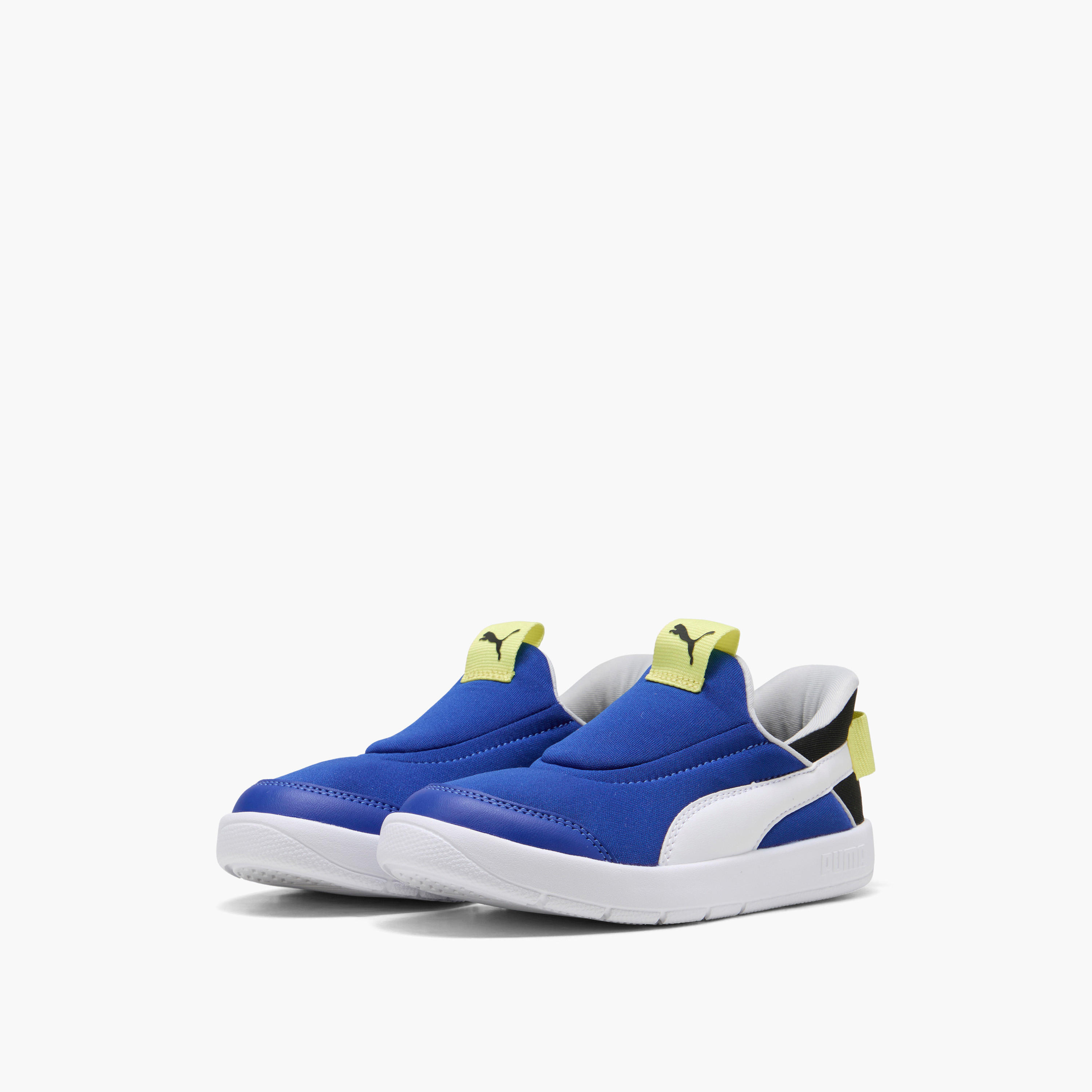 Puma Boys' Courtflex v3 SLIPTECH PS Slip-On Sports Shoes - 39973405-boys-shoes-sneakers-image-1