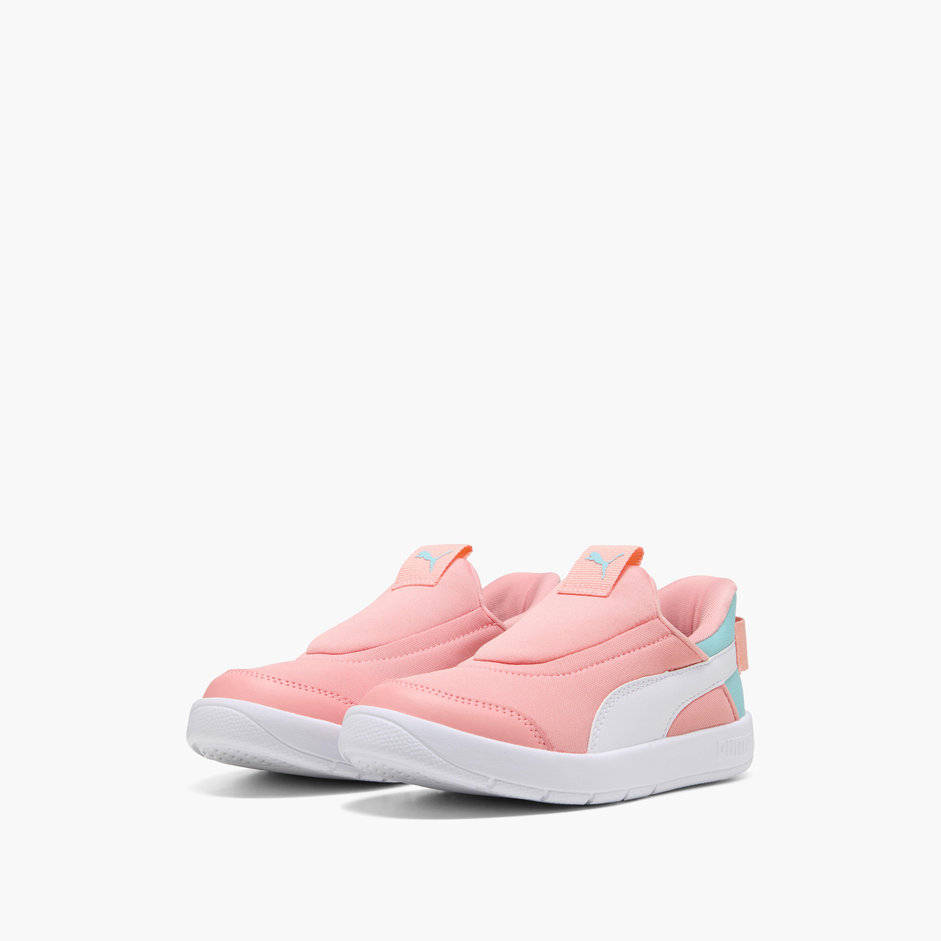 Puma Girls' Courtflex v3 SLIPTECH PS Slip-On Sneakers - 39973406-girls-shoes-sports-image-1