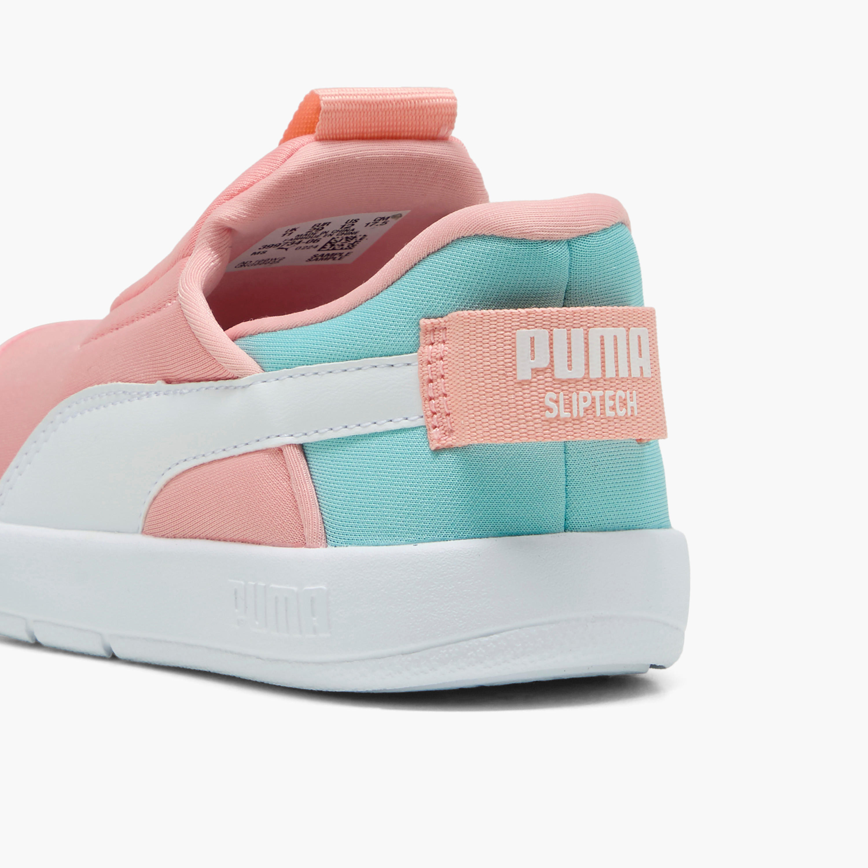 Puma Girls' Courtflex v3 SLIPTECH PS Slip-On Sneakers - 39973406-girls-shoes-sports-image-3