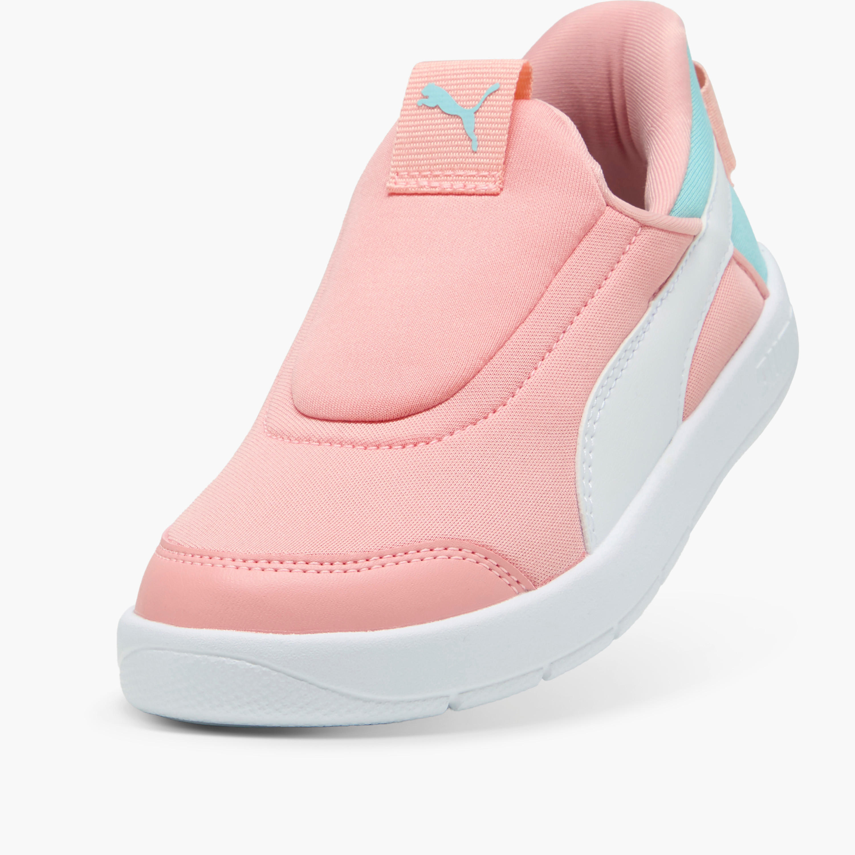 Puma Girls' Courtflex v3 SLIPTECH PS Slip-On Sneakers - 39973406-girls-shoes-sports-image-6