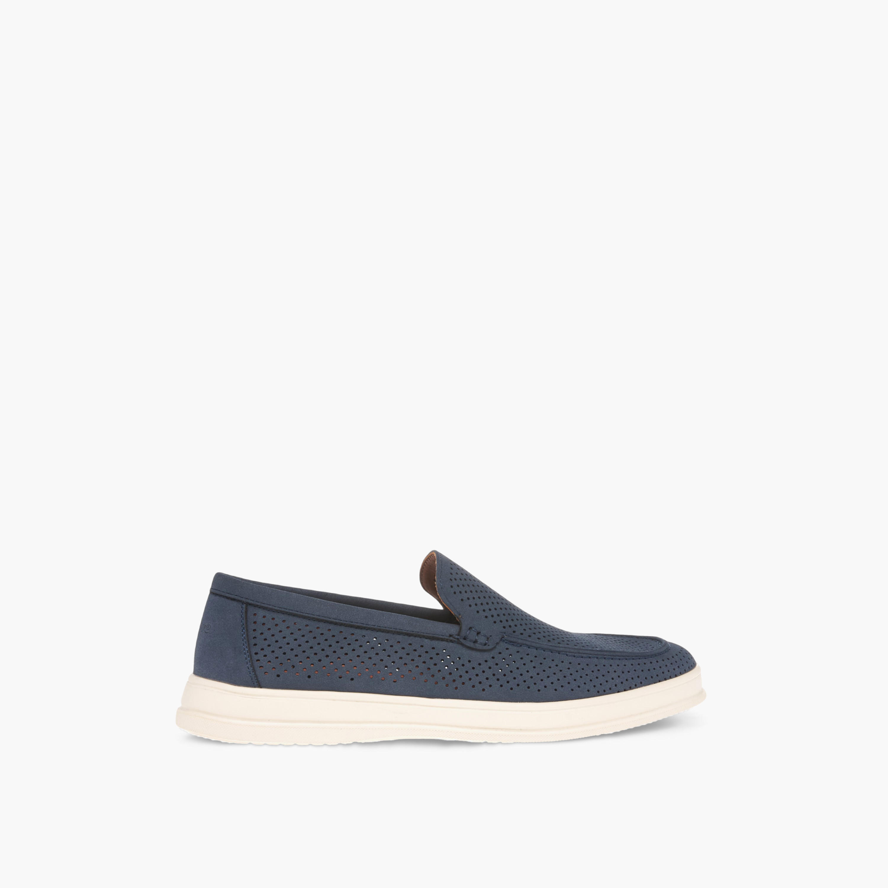 Lee Cooper Men's Perforated Slip-On Loafers-men-shoes-loafersandmoccasins-image-3