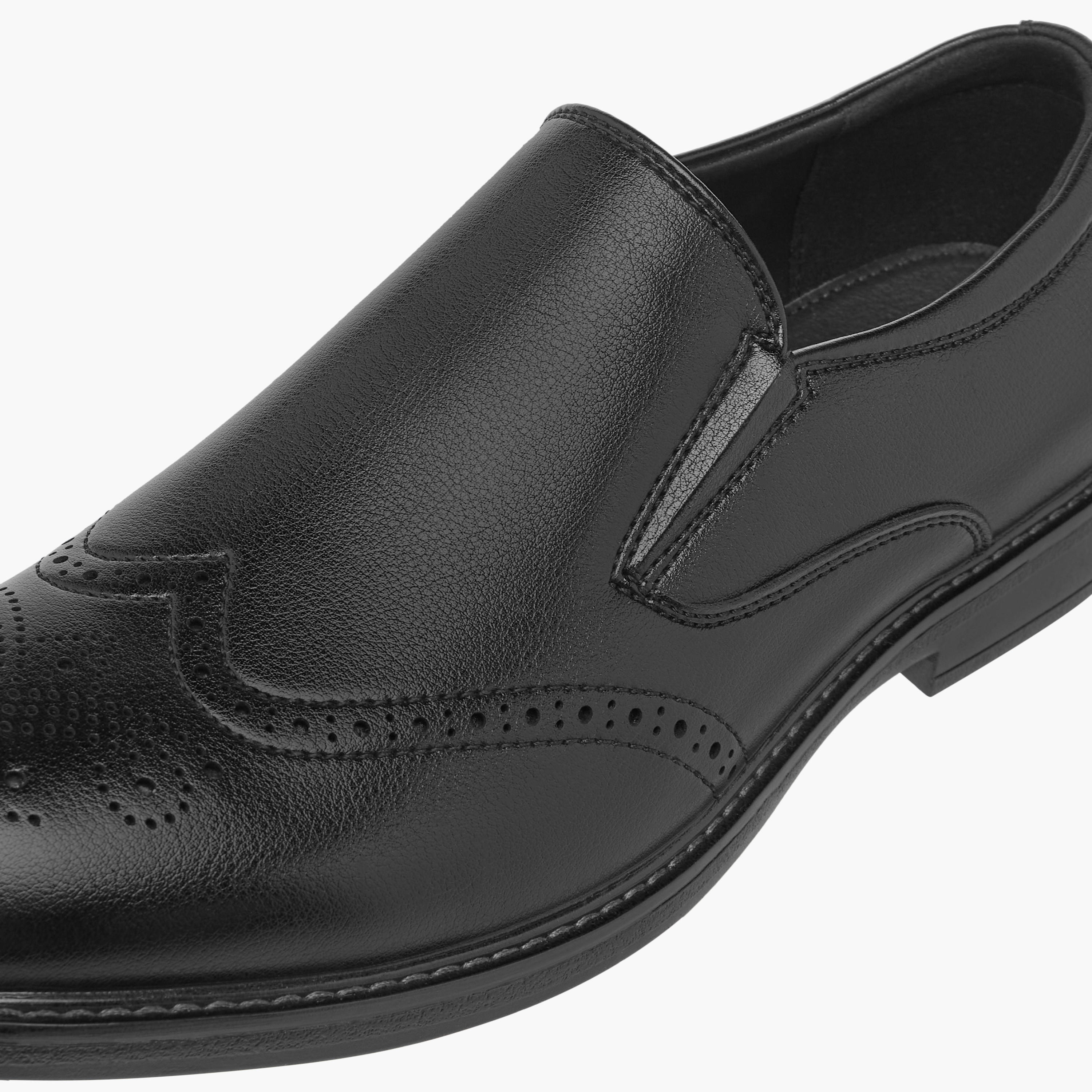 LBL by Shoexpress Perforation Detail Slip-On Loafers-men-shoes-loafersandmoccasins-image-4