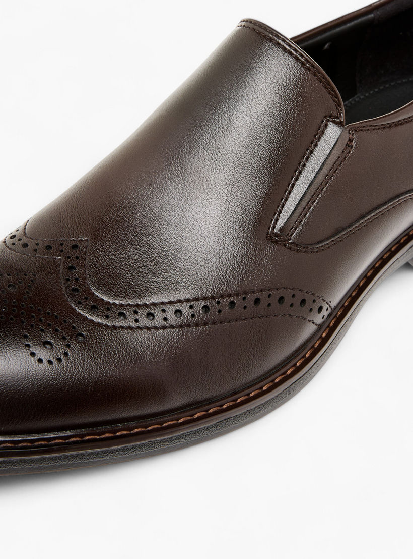 LBL by Shoexpress Perforation Detail Slip-On Loafers-men-shoes-loafersandmoccasins-image-4