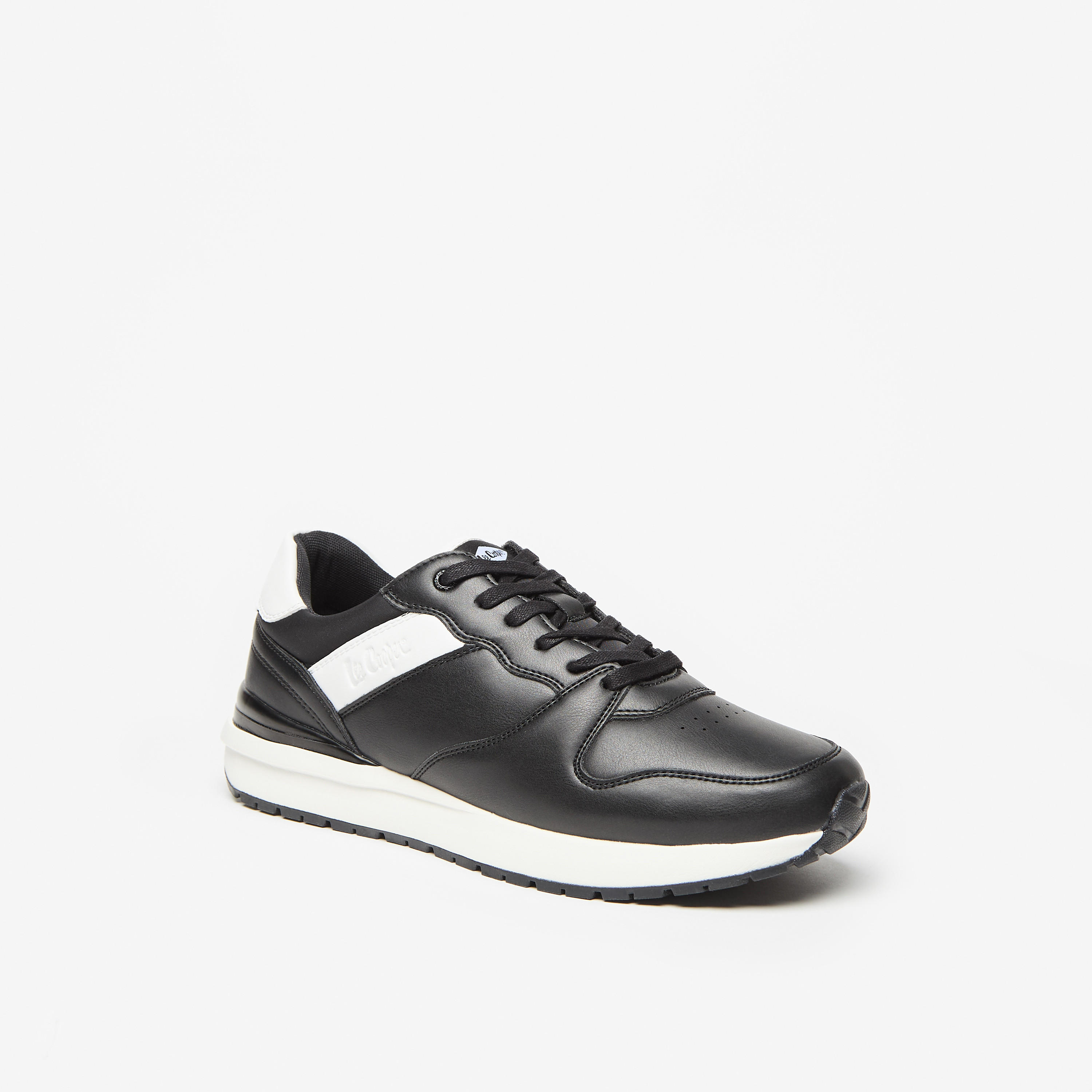 Lee Cooper Men's Lace-Up Low Ankle Sneakers-men-shoes-sneakers-image-6