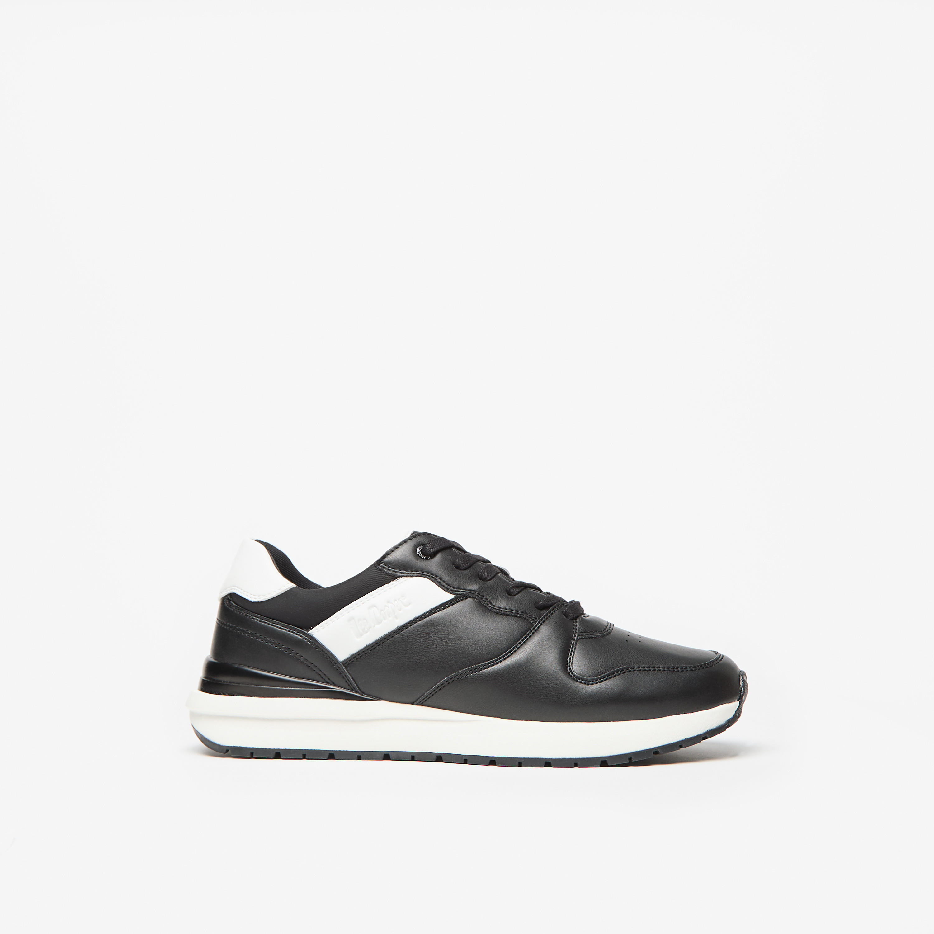 Lee Cooper Men's Lace-Up Low Ankle Sneakers-men-shoes-sneakers-image-8