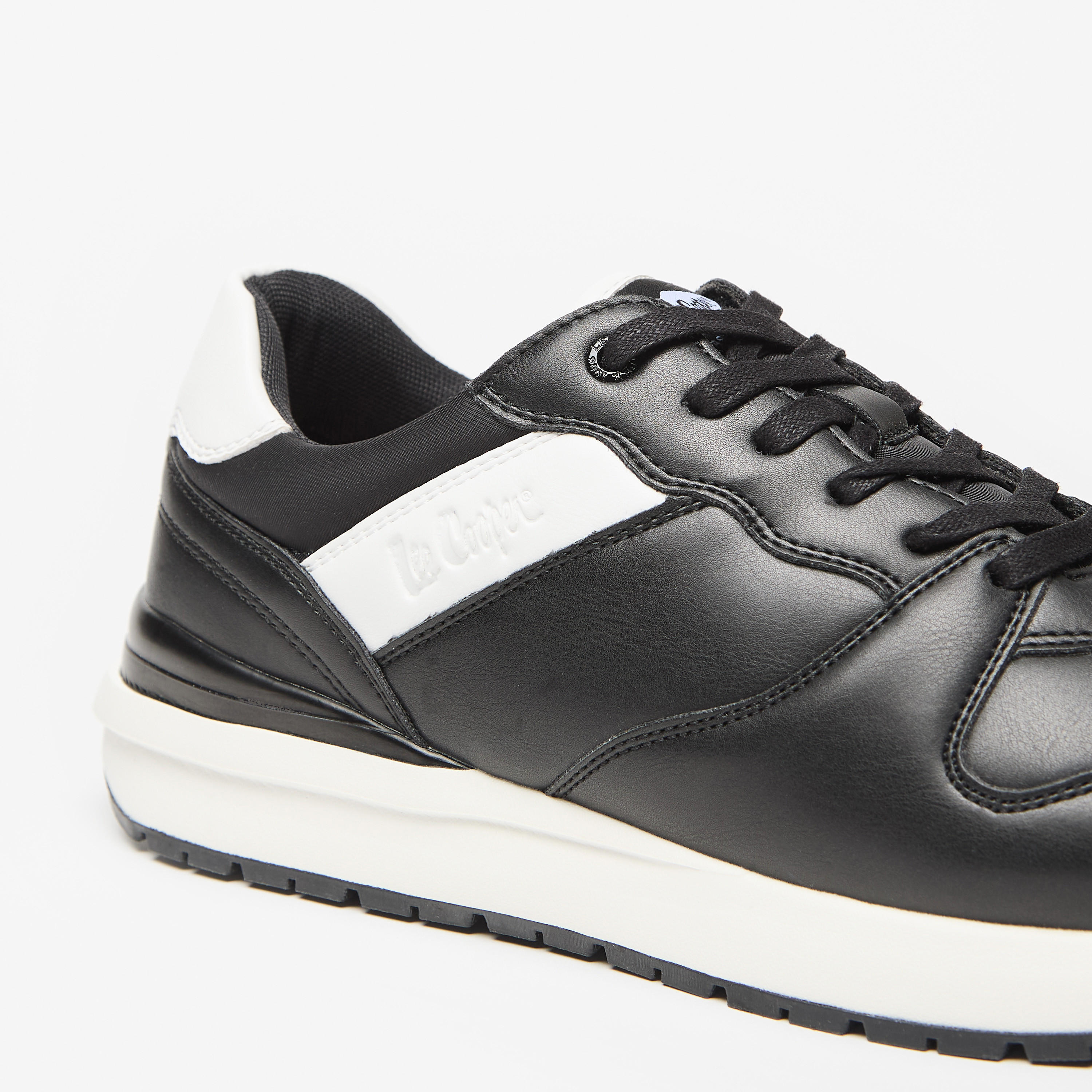 Lee Cooper Men's Lace-Up Low Ankle Sneakers-men-shoes-sneakers-image-10