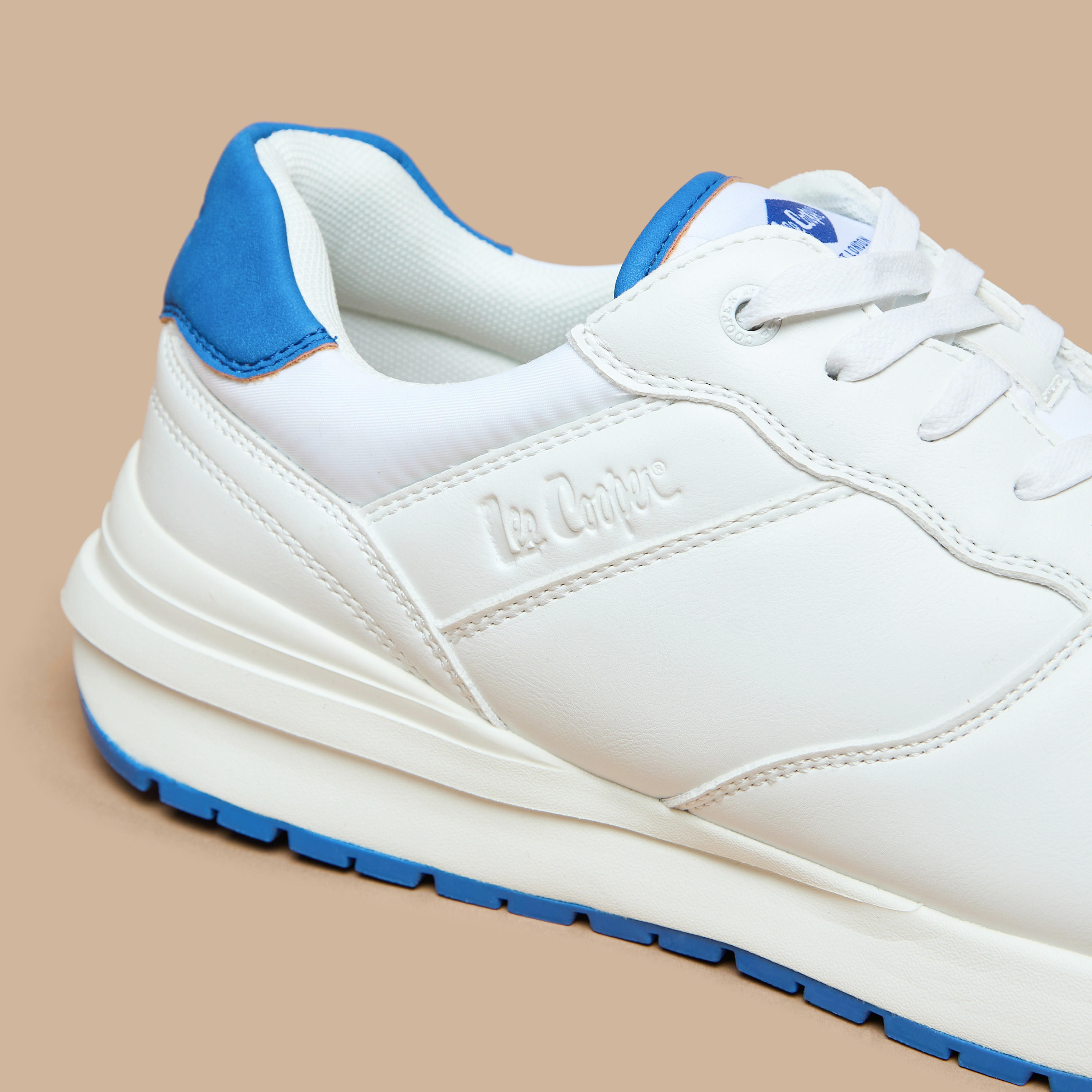 Lee Cooper Men's Lace-Up Low Ankle Sneakers-men-shoes-sneakers-image-5