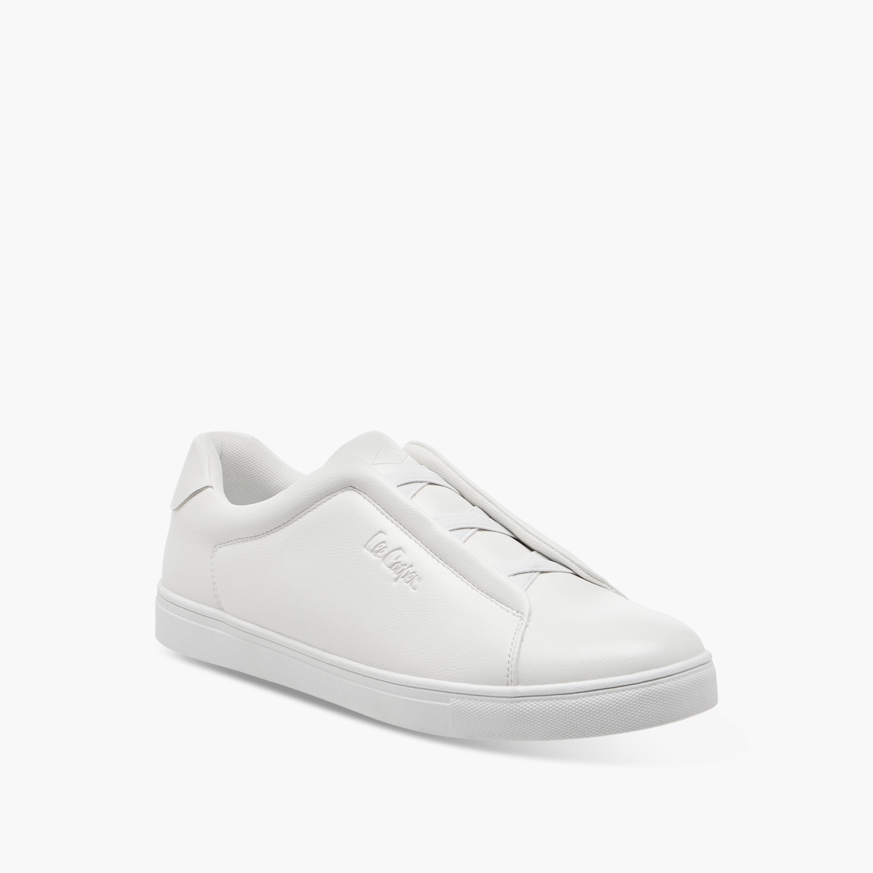 Lee Cooper Men's Cross Strap Detail Slip-On Sneakers-men-shoes-sneakers-image-2