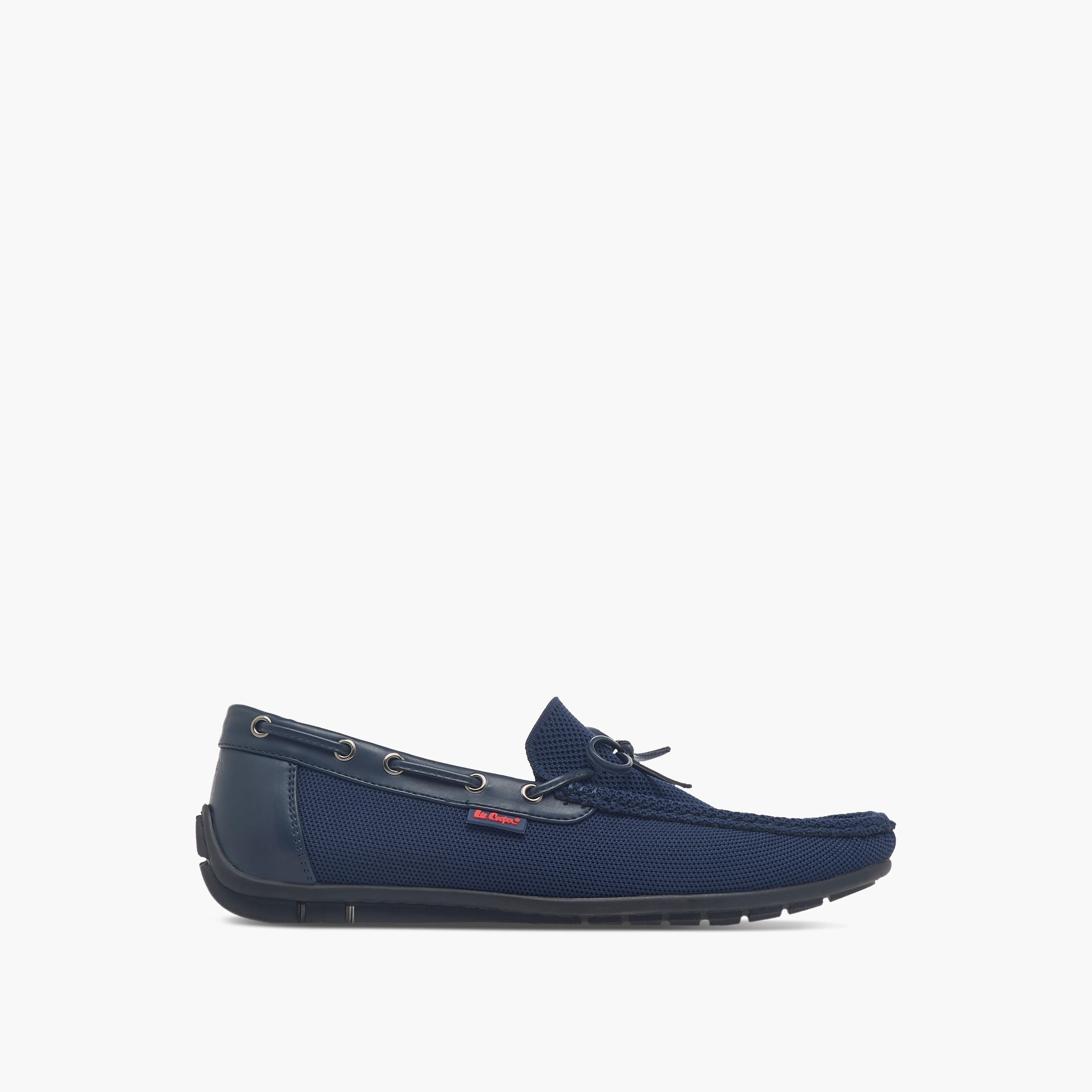 Lee Cooper Men's Textured Slip-On Moccasins-men-shoes-loafersandmoccasins-image-3