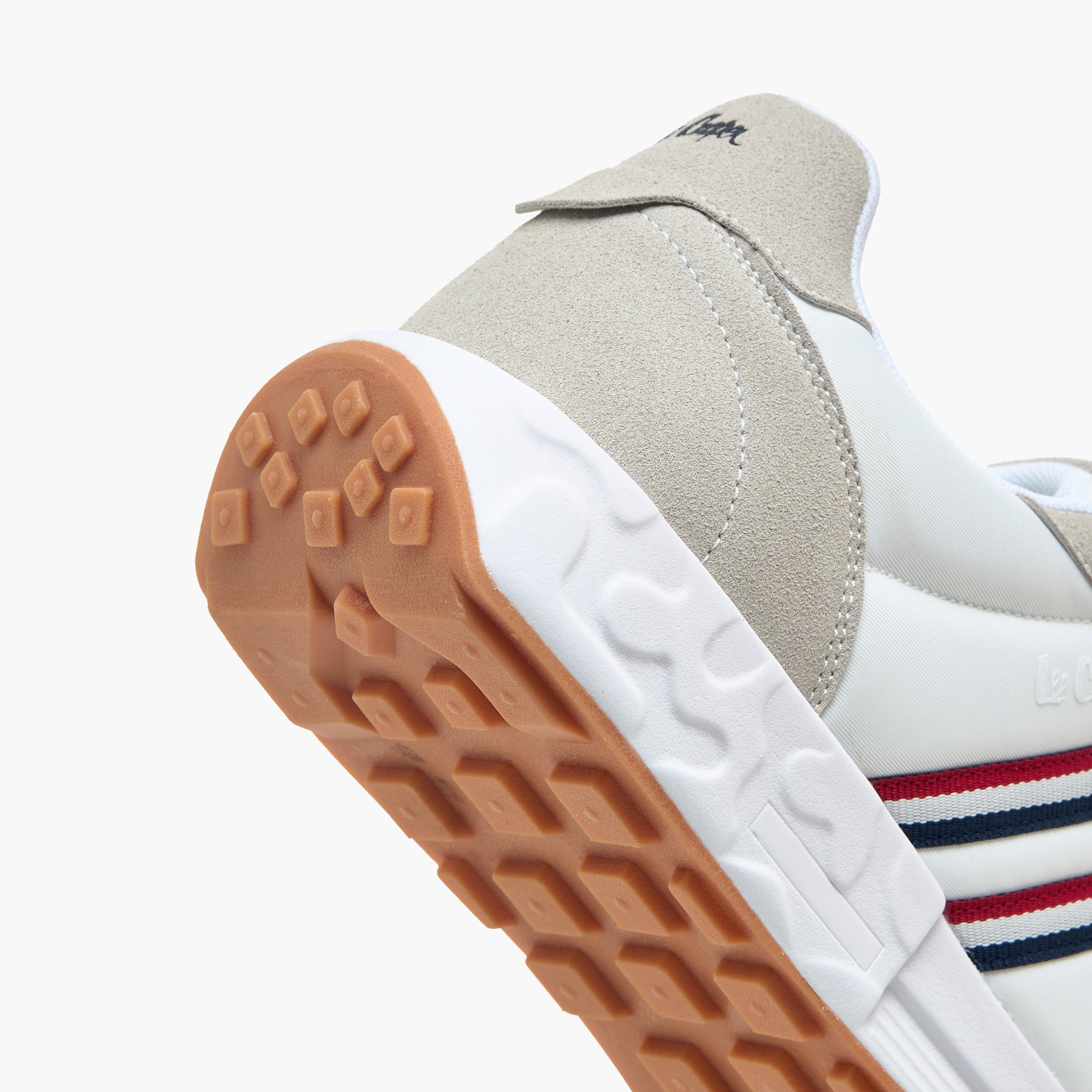 Lee Cooper Men's Panelled Sneakers with Lace-Up Closure-men-shoes-sneakers-image-5